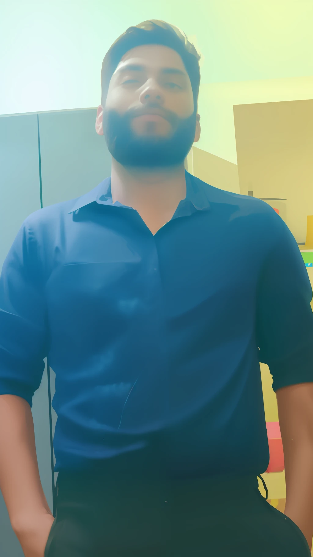 Change background realistic
