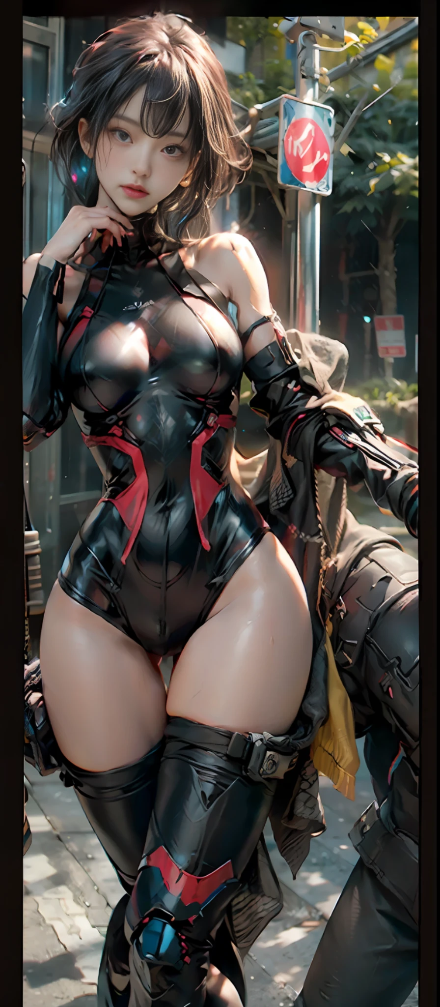(best qulaity), ((The Masterpiece), (Detail: 1.4), 3D, hdr(High dynamic range), raytraced, NVIDIA RTX, The ultra-Resolution, illusory 5, sub-surface Scattering, PBR Texture, Post-processing, Anisotropic filtering, deep of field, Maximum sharpness and acutance, multi-layer texture, Albedo e mapas Speculares, Surface Coloring, Accurate simulation of light-material interactions, perfectly proportioned, octane rendered, Two-colored light, Large aperture, Low ISO,White balance,trichotomy,8K raw data,Puffy pink color,NSFW,((2 girls caressing each other)),(Crowd watching),Exposed,alluring,erogenous,((Spider-Man armor)),((Spider-Man pose))filmes,Tears,Teardrops,(torn laundry:1.1),(Transparent wet clothes:1.2),(Perspective section:1.8),Charming leg seduction,droolng,naked shoulders,Real rain,Wet hair,Wet torn panties,breasts out,Sweaty skin,Blush face,(On the battlefield)