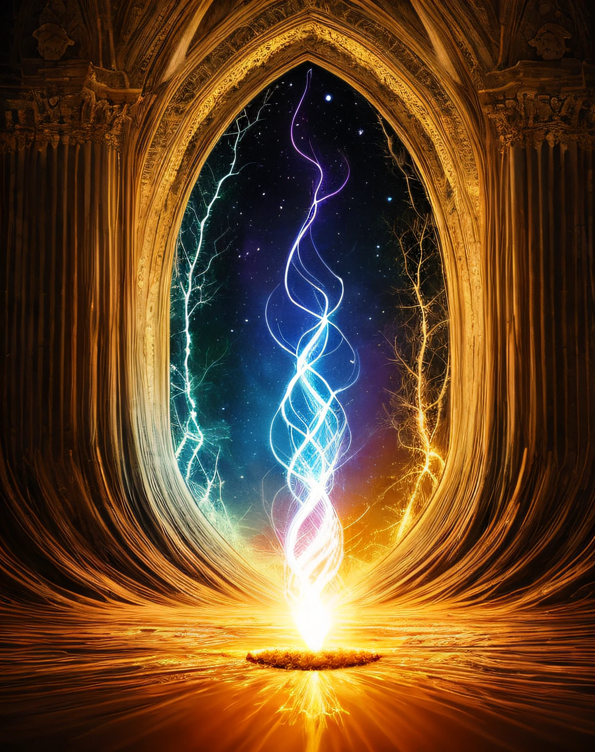 Healing Art、energy、A world without people
