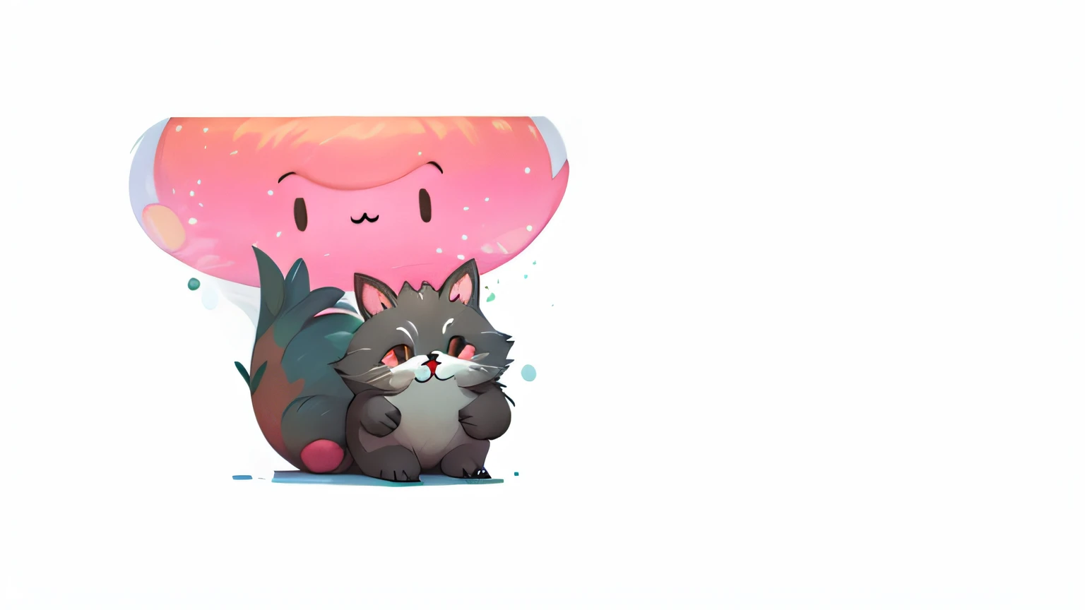 Cartoon cute sticker effect