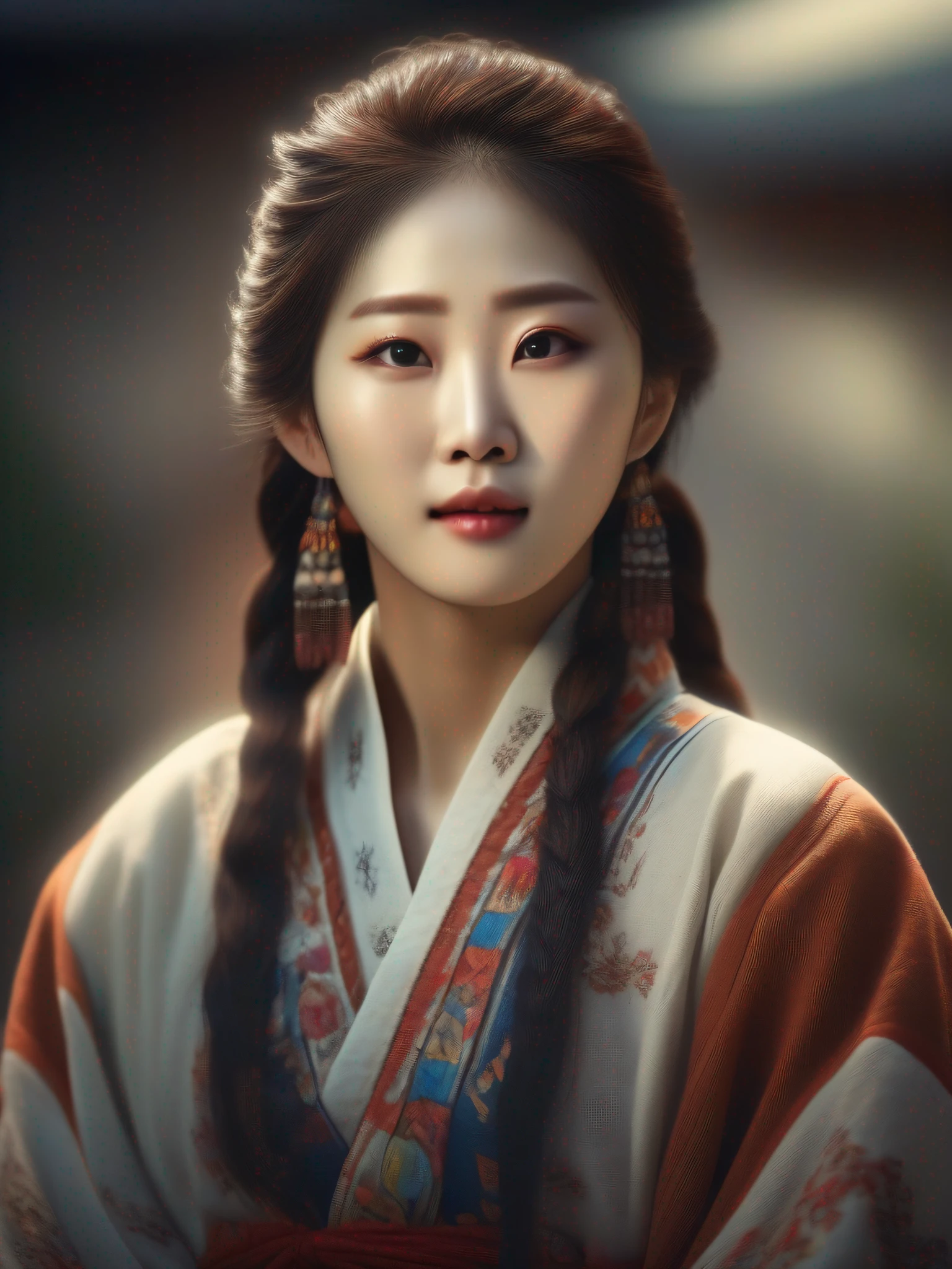 A realistic image of the ethnic model of the most beautiful woman in Korea, fotografia, Estilo Retrato, Inspired by Fashion and Beauty Photographers, primavera: 50 millimeters, Medium plan, Natural Daylighting, 8K resolution --auto