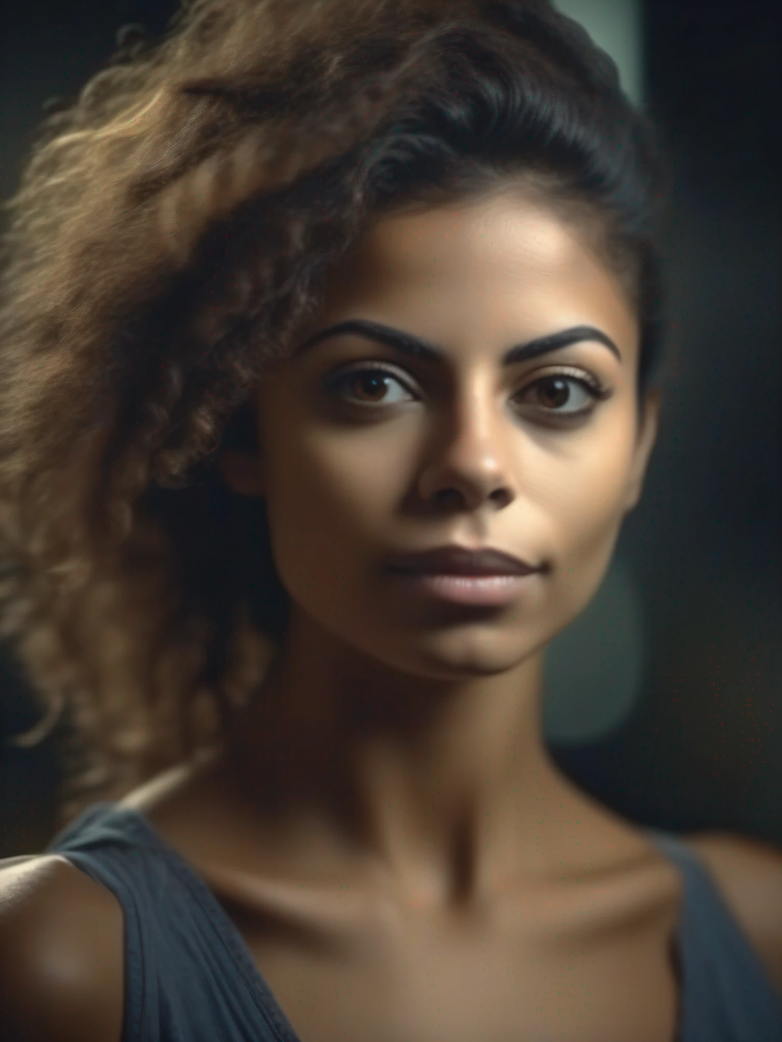 a realistic image of the most beautiful woman in Brazil, Photography, Portrait Style, Inspired by Fashion and Beauty Photographers, Lens: 85mm, Medium Plane, Natural Lighting, 4K Resolution --auto