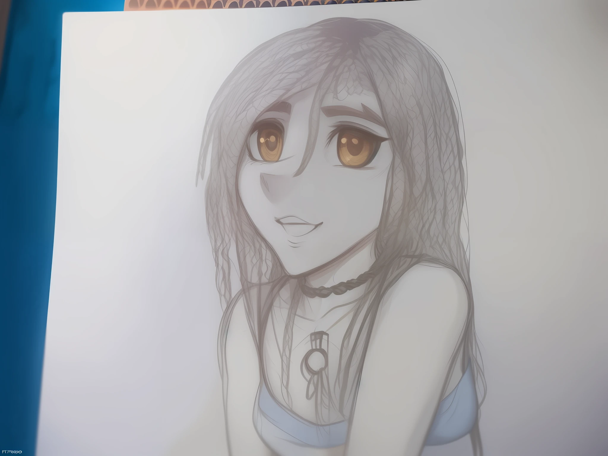 (altamente realista, retrato, melhor qualidade) menina morena cor de pele marrom, om dreads, (olhos castanhos+pele escura:1.3), sorriso encantador, cabelos naturais, (tampo fora do ombro+Tampo do tanque:1.2), luz suave, Fundo desfocado, (Bokeh+Luzes da cidade desfocadas), tom fresco.