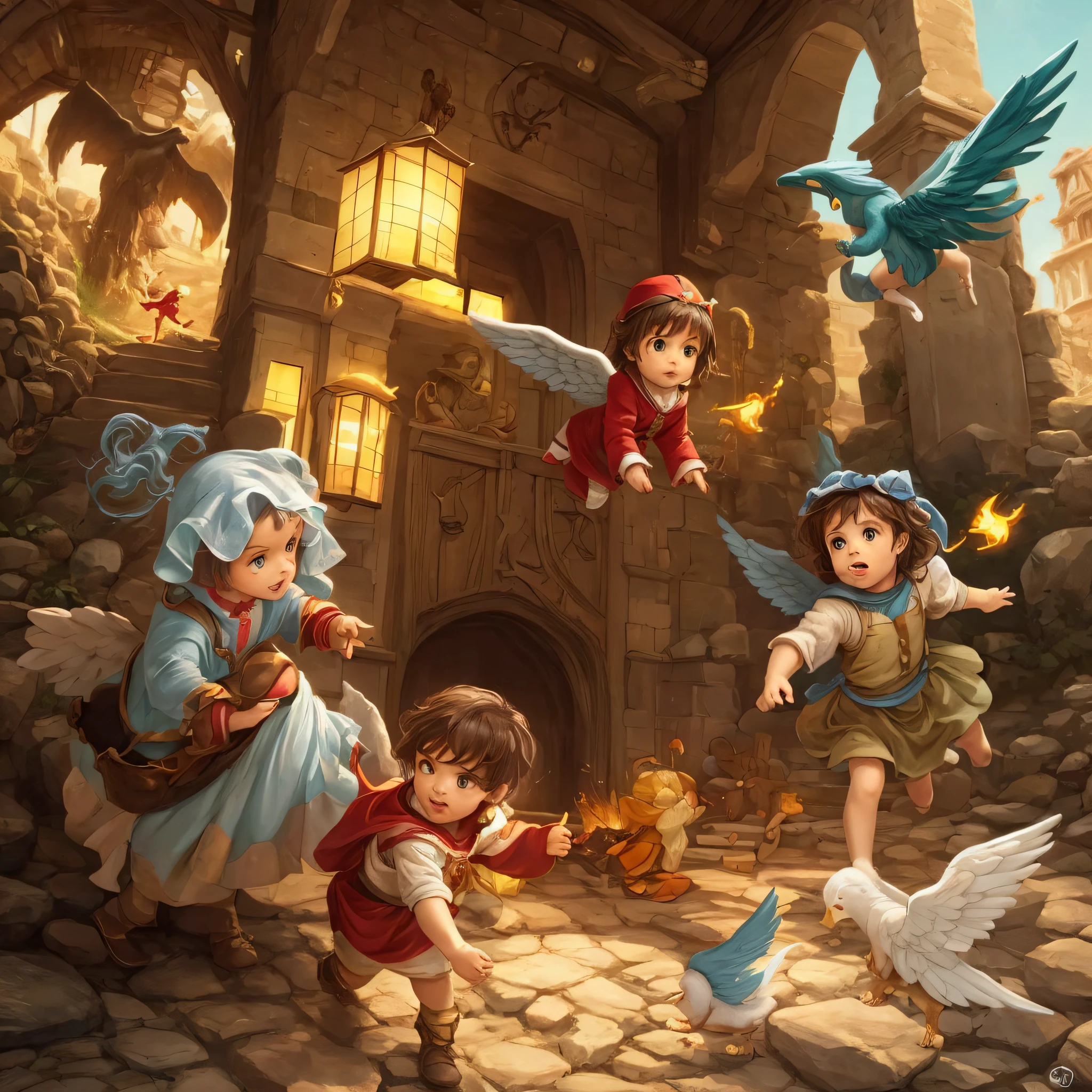 "The Little Angel Trickster": A fumbling angel is sent to Earth to help a child, But it ends up causing a lot of hilarious confusion along the way. --auto