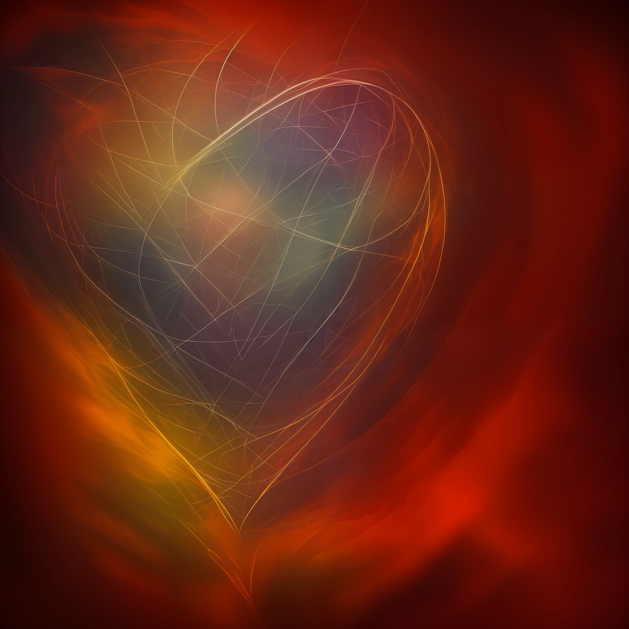 - Mother's heart - ((Highresolution)), ((em destaque: Pinceladas longas e texturizadas)), dynamic texture, estilo abstrato, suggestion of movement and fluidity"
