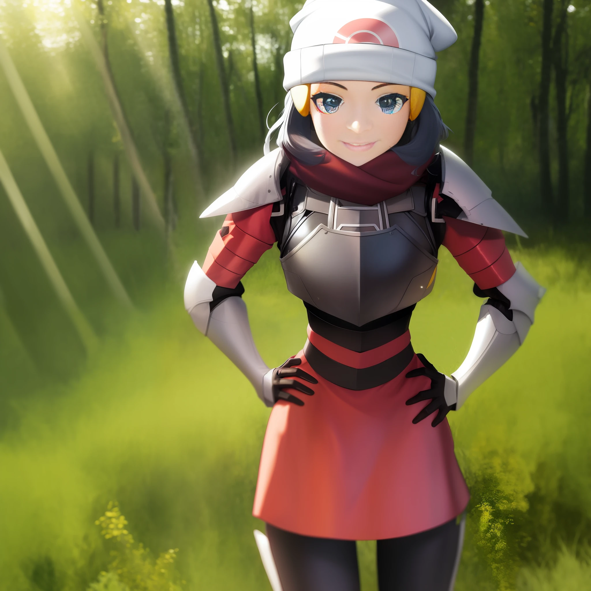 Red scarf