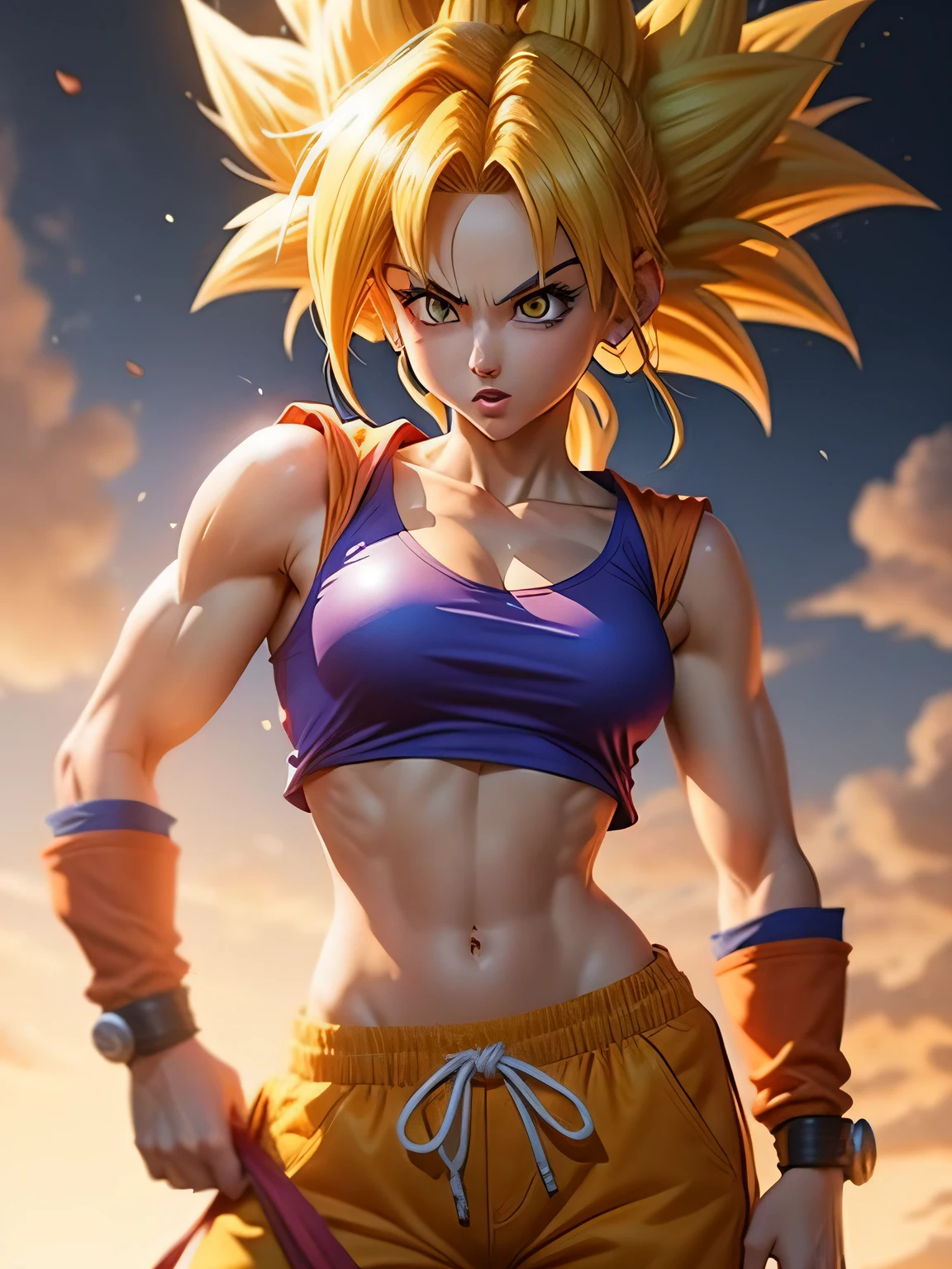 Female Version of Goku -