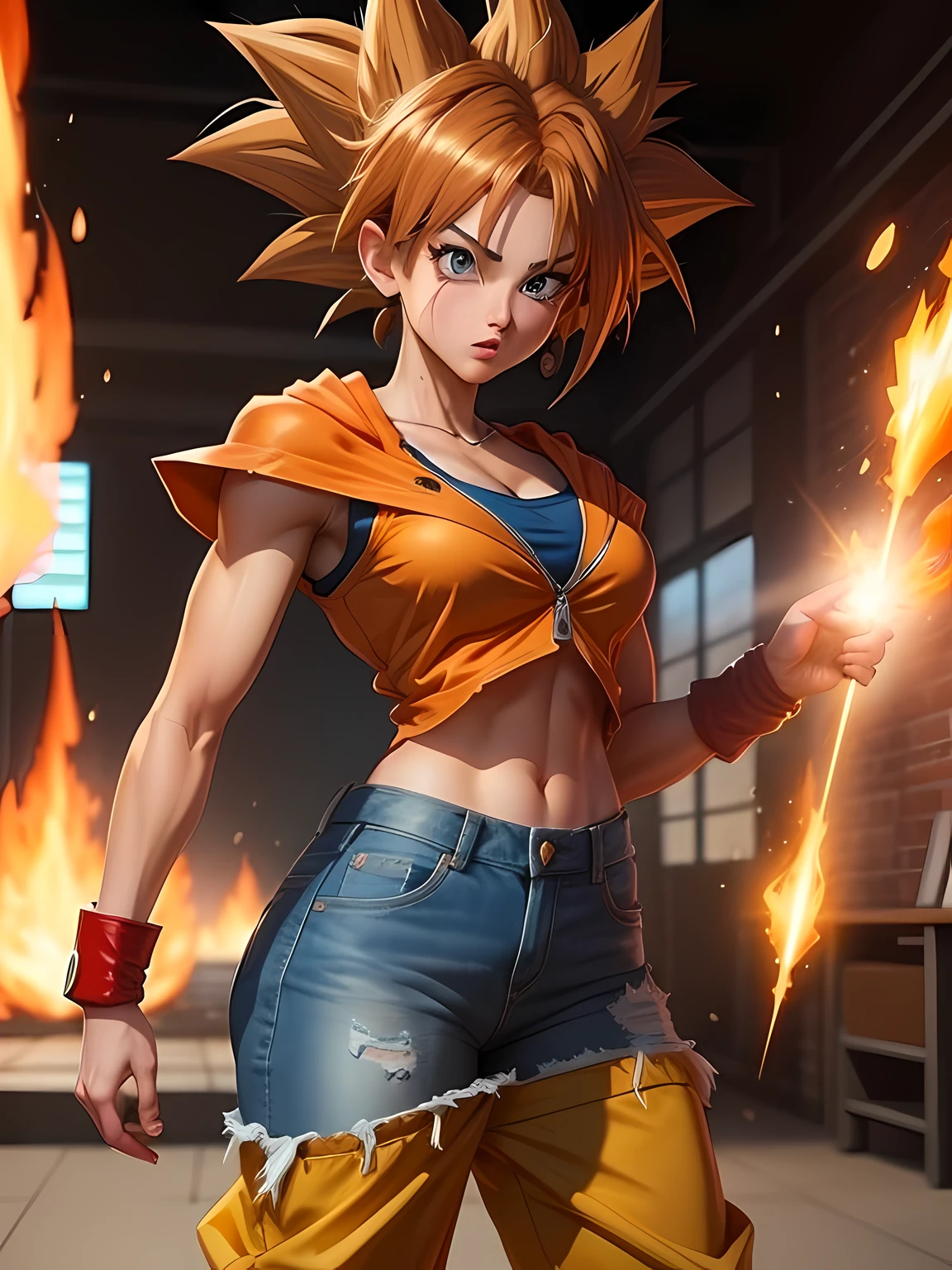 Female Version of Goku -