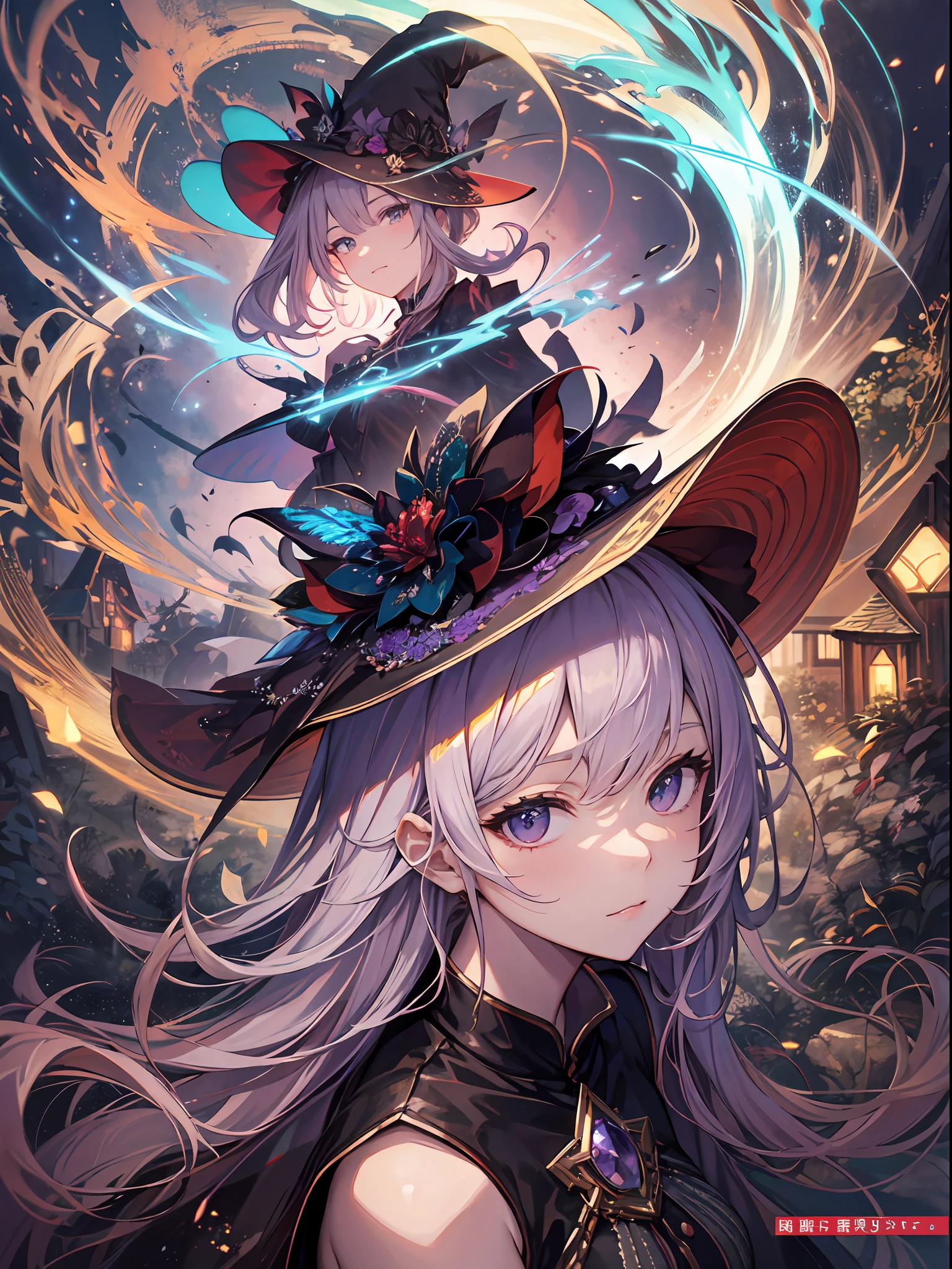 (Master Masterpiece、maximum quality、highestres、offical arts、Beautifully Aesthetic:1.2)、(Master Masterpiece、maximum quality、maximum quality、offical arts、Beautifully Aesthetic:1.2)、(Master Masterpiece、maximum quality、maximum quality、offical arts、Beautifully Aesthetic:1.2)、(a 1girl:1.3)、highly detail、(Fractal Art:1.3)、colorfull、Supreme Details、「Enchanting witch from another world」This painting titled、It depicts a captivating beautiful witch manipulating magic in the castle gardens without limits。The castle spreads out、The garden there is、It creates an atmosphere as if a door to another world has appeared..。
Standing at the center is、Beautiful witch in a sophisticated dress。His face is meticulously drawn.、He has a profound expression on his face, as if he strongly wishes for something.。In her hand is a luxurious wand.、From that wand is emitting mighty magical powers。 The magic cast is、It was released as an explosive force from the tip of the wand.、The energy that reverberates through the garden as a beam of colorful light is very powerful.、A beam of light makes a large trajectory in the sky。
The charm of this painting is、The mighty and enchanting beauty of the witch、Y、It skillfully captures the mystique of the garden.。 、And the witch's facial expressions and movements are very realistic.、It has the power to draw the viewer into the place。
In addition、the light and shadow production is also stunning。The beam of light emitted by the cane is、Illuminate the gardens and castle、pure、Creates a sense of distance from the visual light source to the witch.。Quality produces realistic images、It can convey visual beauty and story appeal at the same time。
This is、Not only visually appealing works、It is a work that further enriches the visual experience by drawing a story.。 」We are thinking about the theme to the fullest。The images are very realistic and、Very detailed and、Must be a high resolution 16k。Sony F and 24-105mm f / Use a Sony Alpha 4 mirrorless camera with 1G OSS lenses。