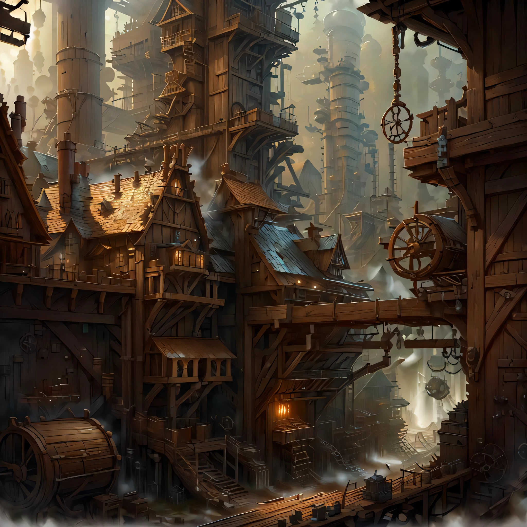 WoodIronAI
factory . detailed, intricate
