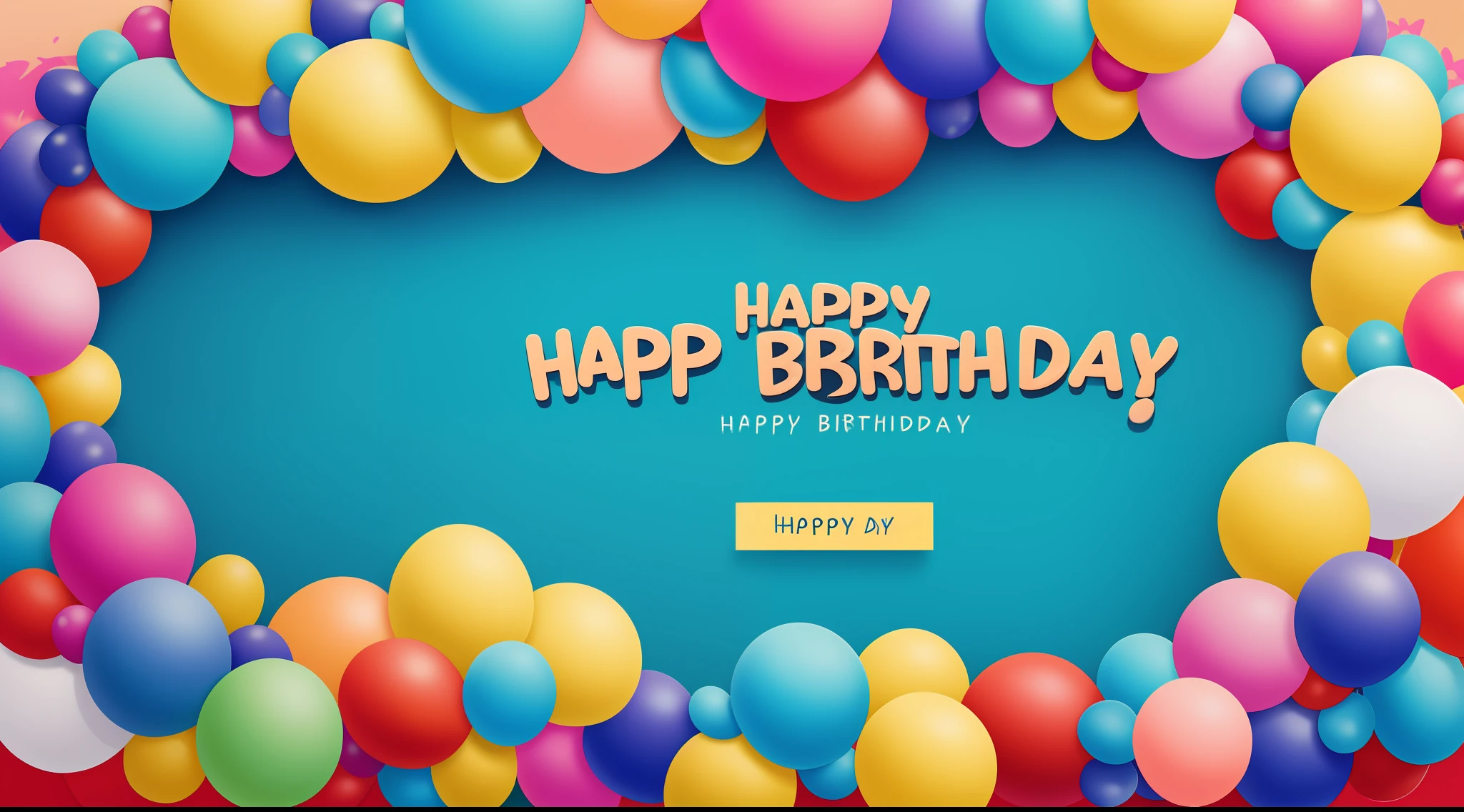 "Generate a festive background for a birthday celebration with cheerful colors and party-related motifs, como globos, serpentinas, pasteles y sombreros de fiesta. The background should convey joy and fun, and be suitable for both children and adults. Make sure the design is detailed enough to grab attention, but simple enough to be easily colored. debe estar bien escrita la palabra Happy Birthday Isabella! bien escrita, Surprise us with a vibrant backdrop that makes everyone want to join the birthday celebration!!"
