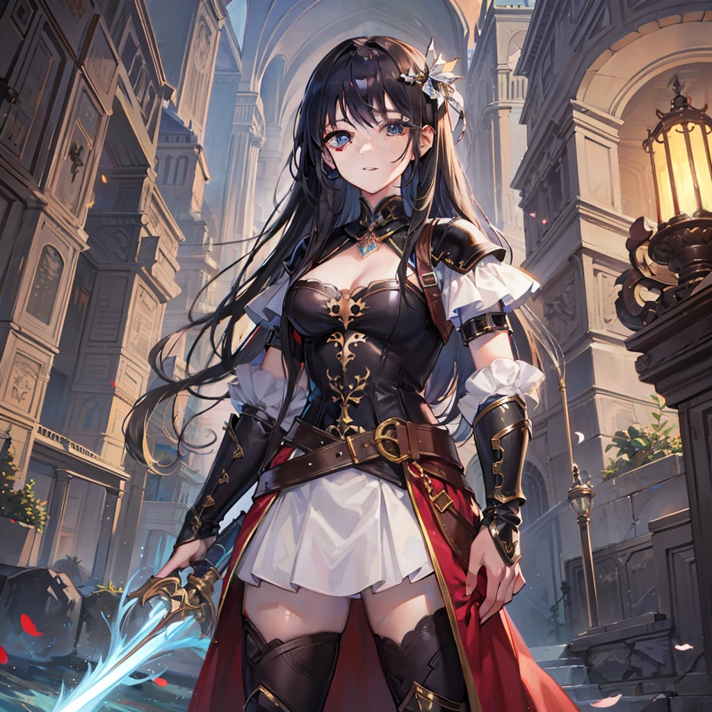 a knight girl , fantasy