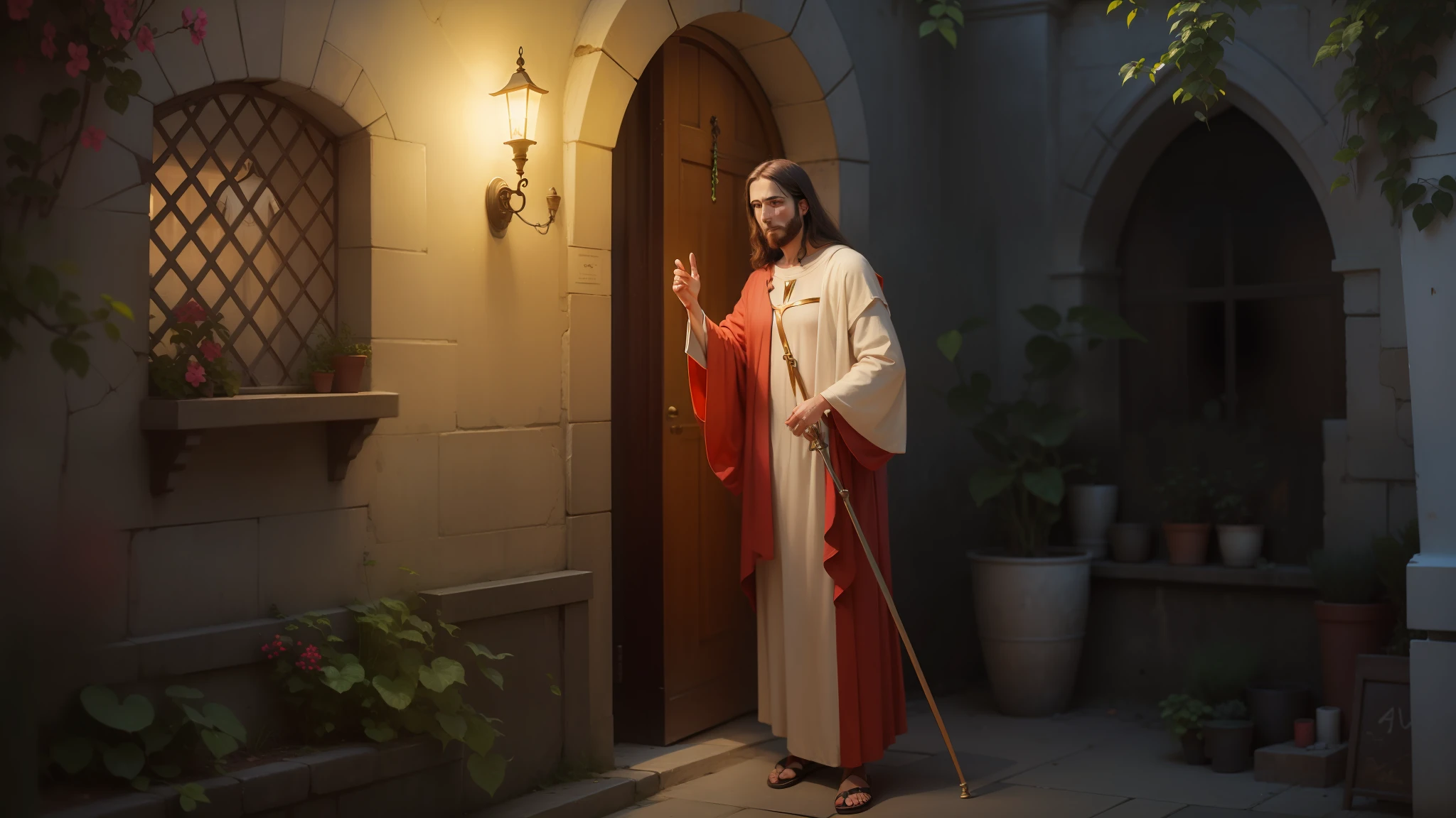 Jesus as portas