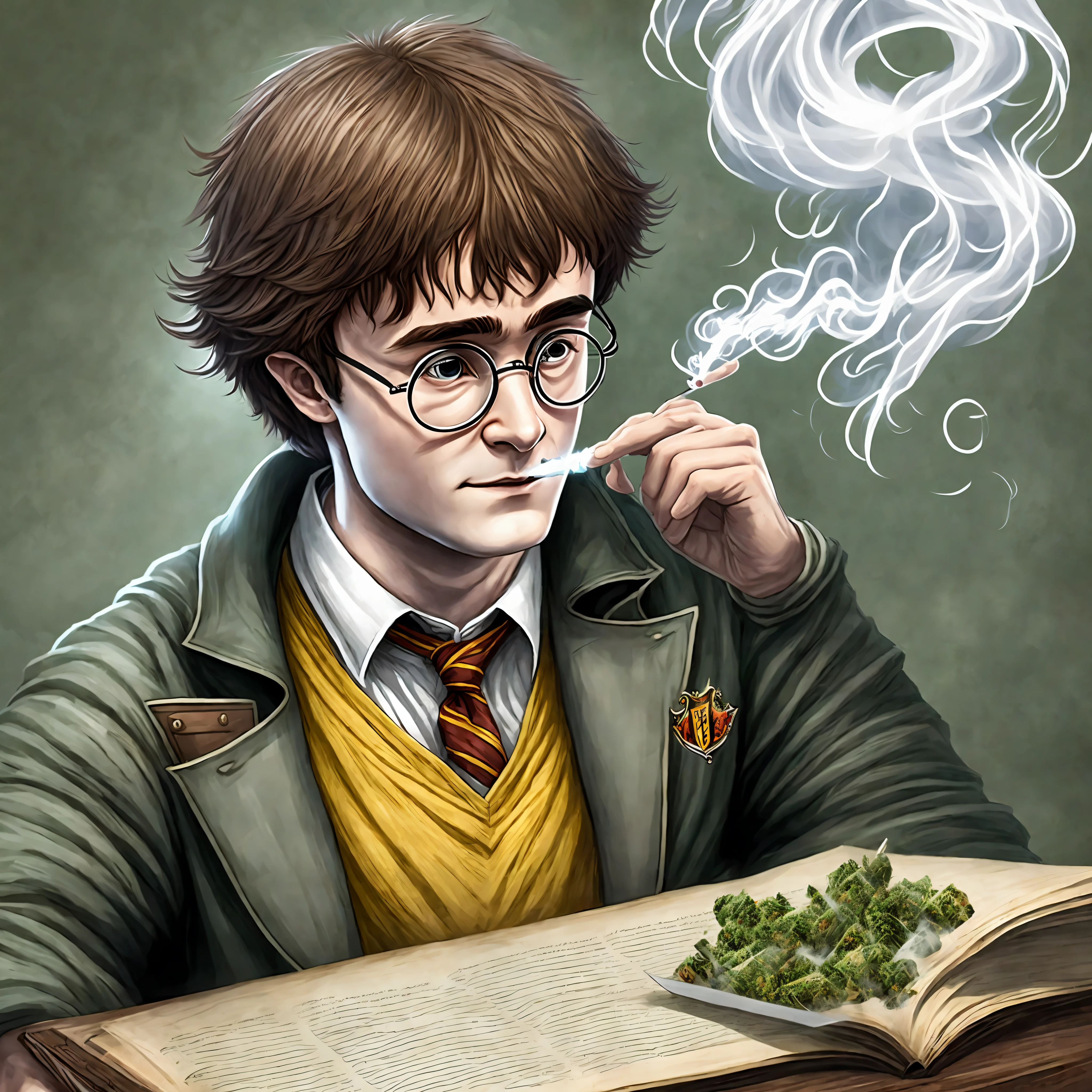 Harry Potter smoking marijuana and bridling --auto --s2