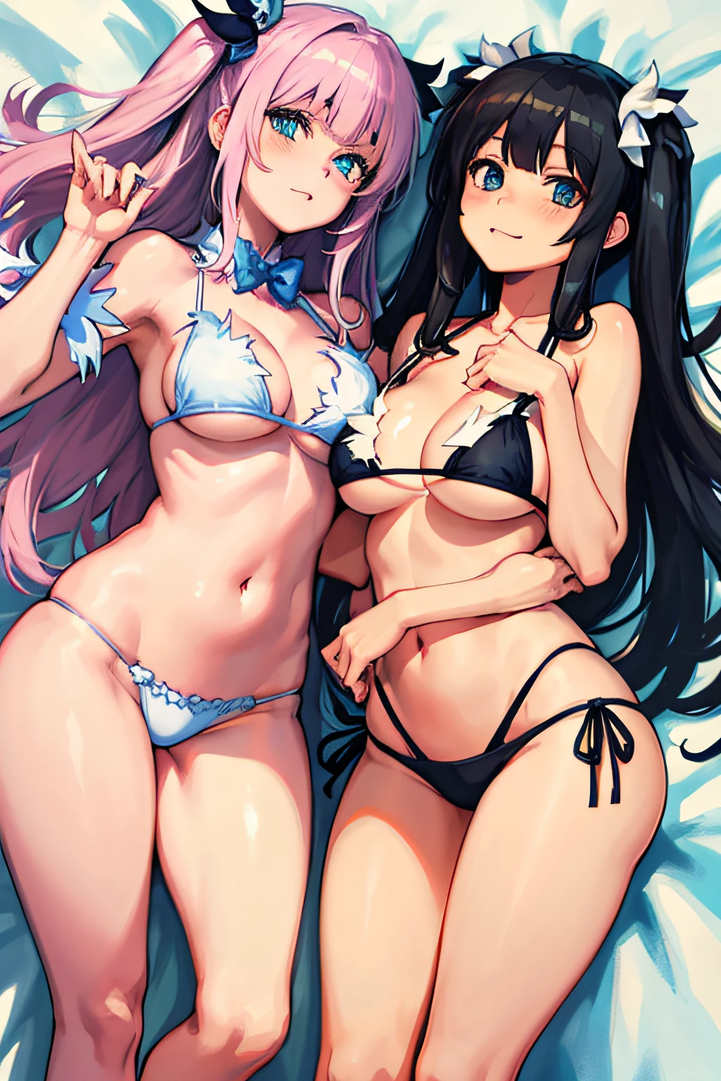 Deusa Hestia e Haruhime, bikini