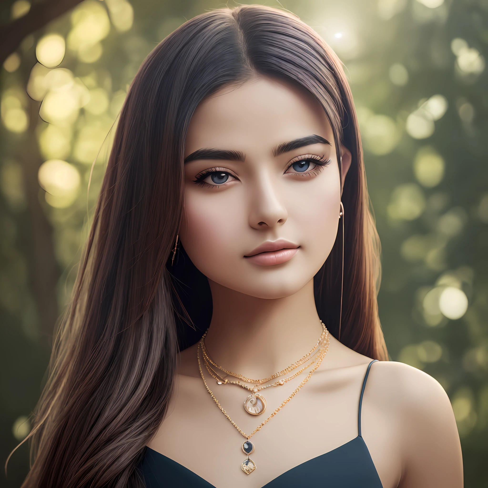 Best quality, masterpiece, high resolution, 1girl, porcelain dress, hair accessories, necklace, jewelry, beautiful face, on the body, Tyndall effect, realistic, dark studio, edge lighting, two-tone lighting, (high detail skin: 1.2), 8k UHD, dslr, soft light, high quality, volumetric light, candid, photo, high resolution, 4k, 8k, background blur, --auto