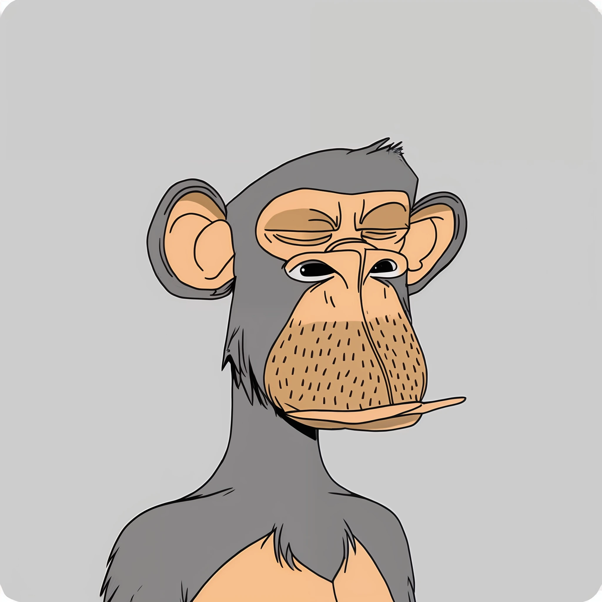 Please use this figure to biochemicalize three monkeys,Cover your ears with one hand,Cover your eyes with one hand,Cover your mouth with one hand,Give the appearance of a three-no-monkey。
