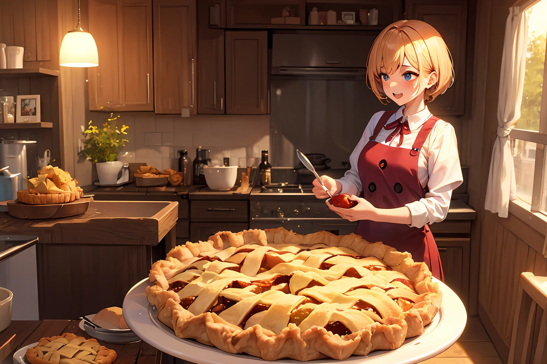 Make apple pie