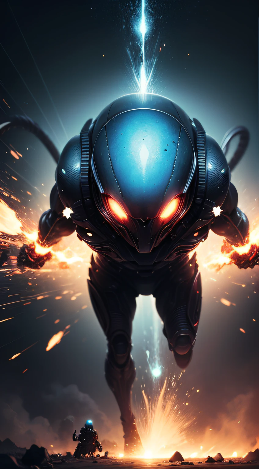 alien invasion, made of pure proton energy, splatter, hyper detsiled --auto