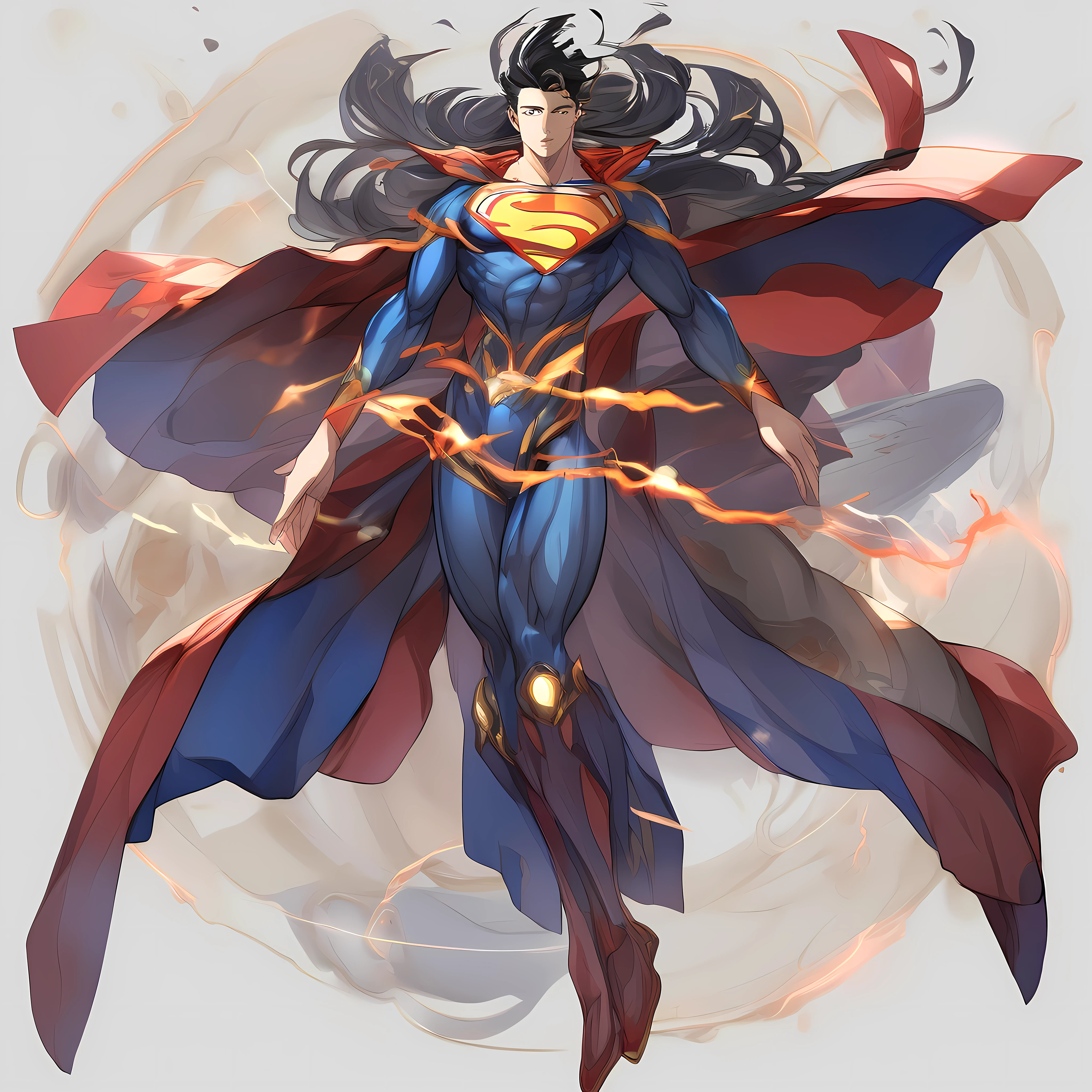 Kaeya fusion Jin mori fusion Superman Prime