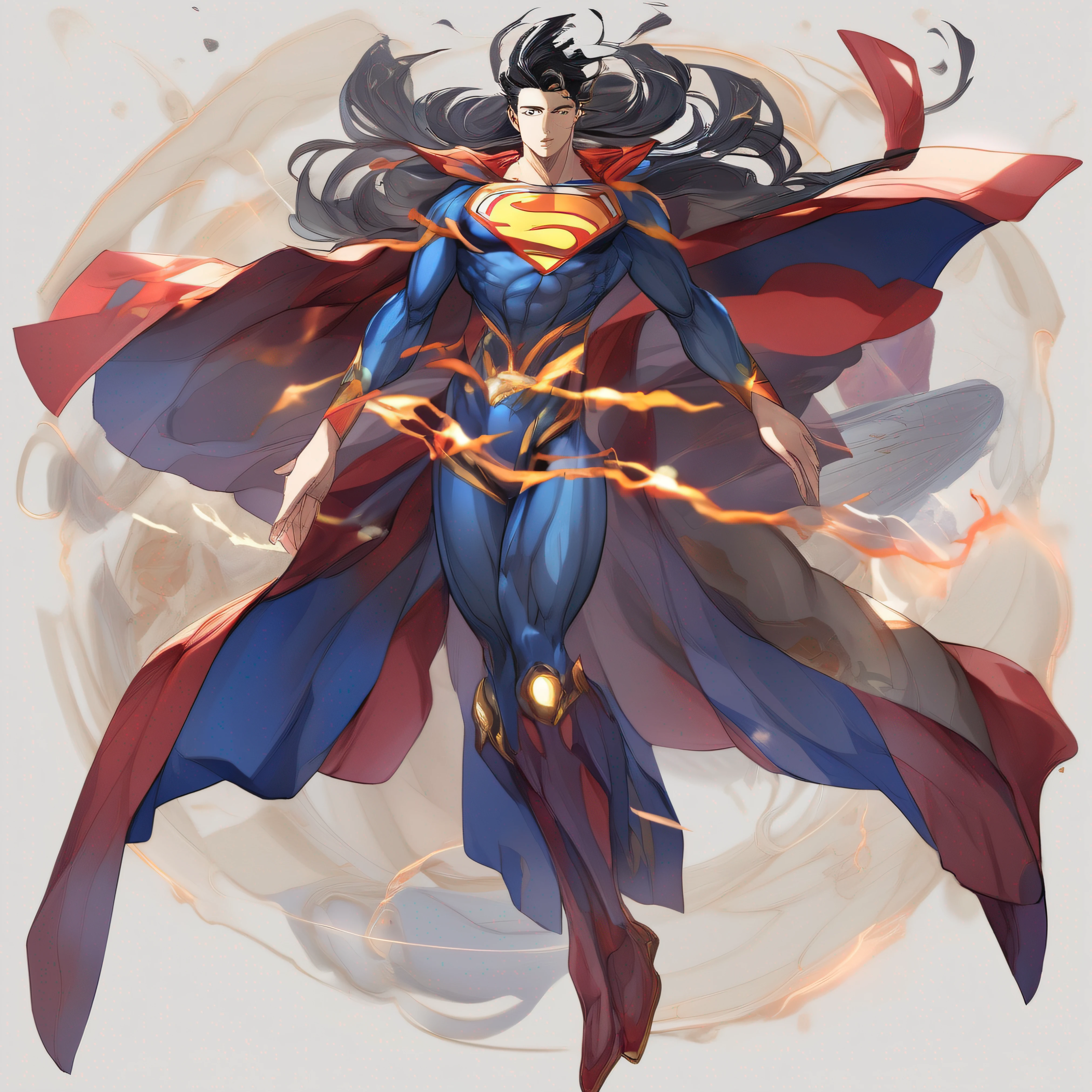 Kaeya fusion Jin mori fusion Superman Prime