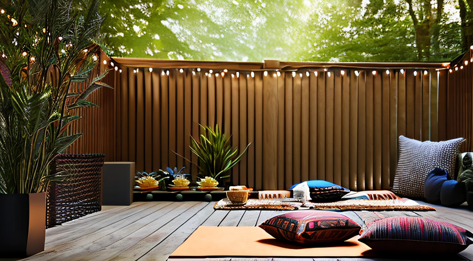 outdoor indoor meditation