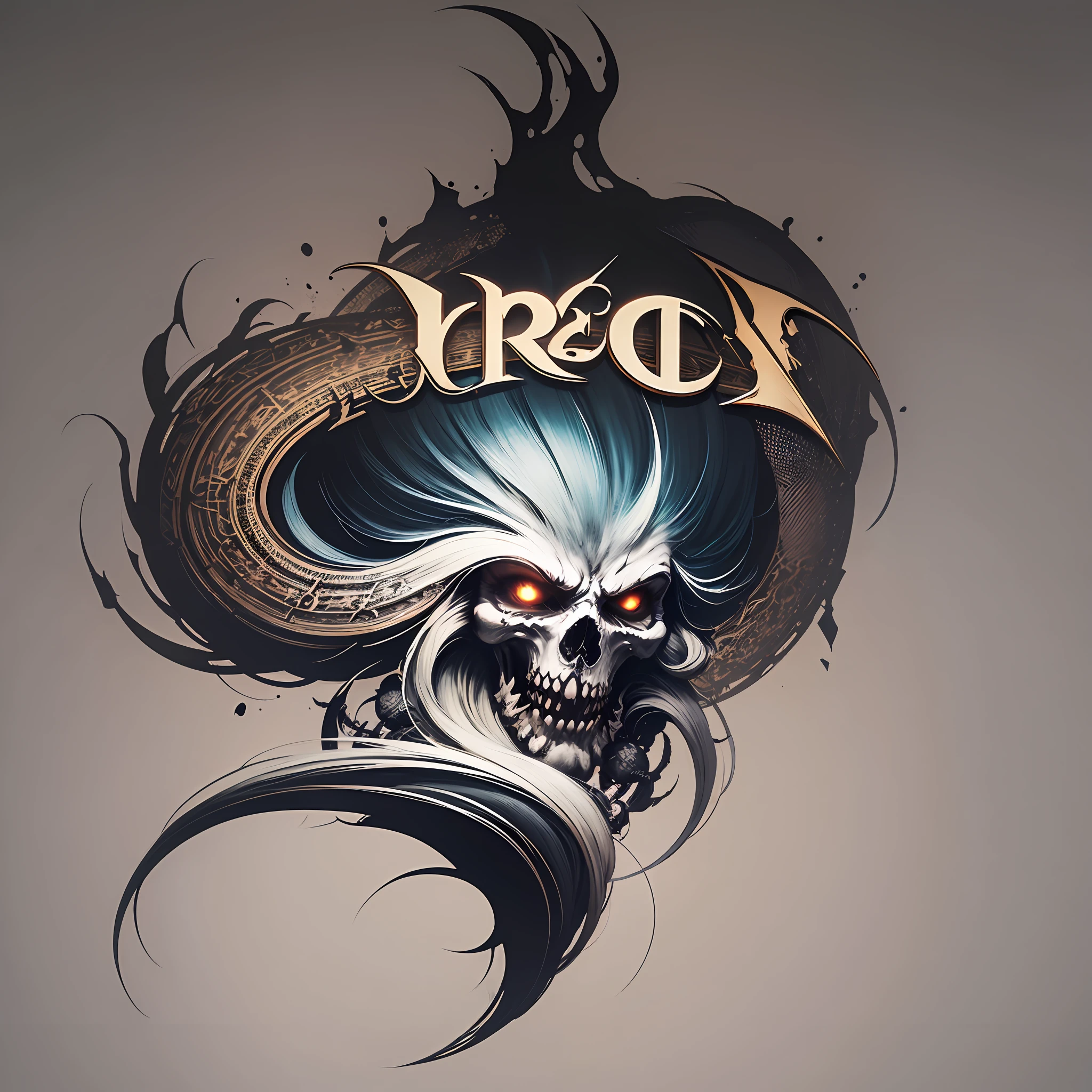 create a logo for a heavy metal band called Syren --auto --s2