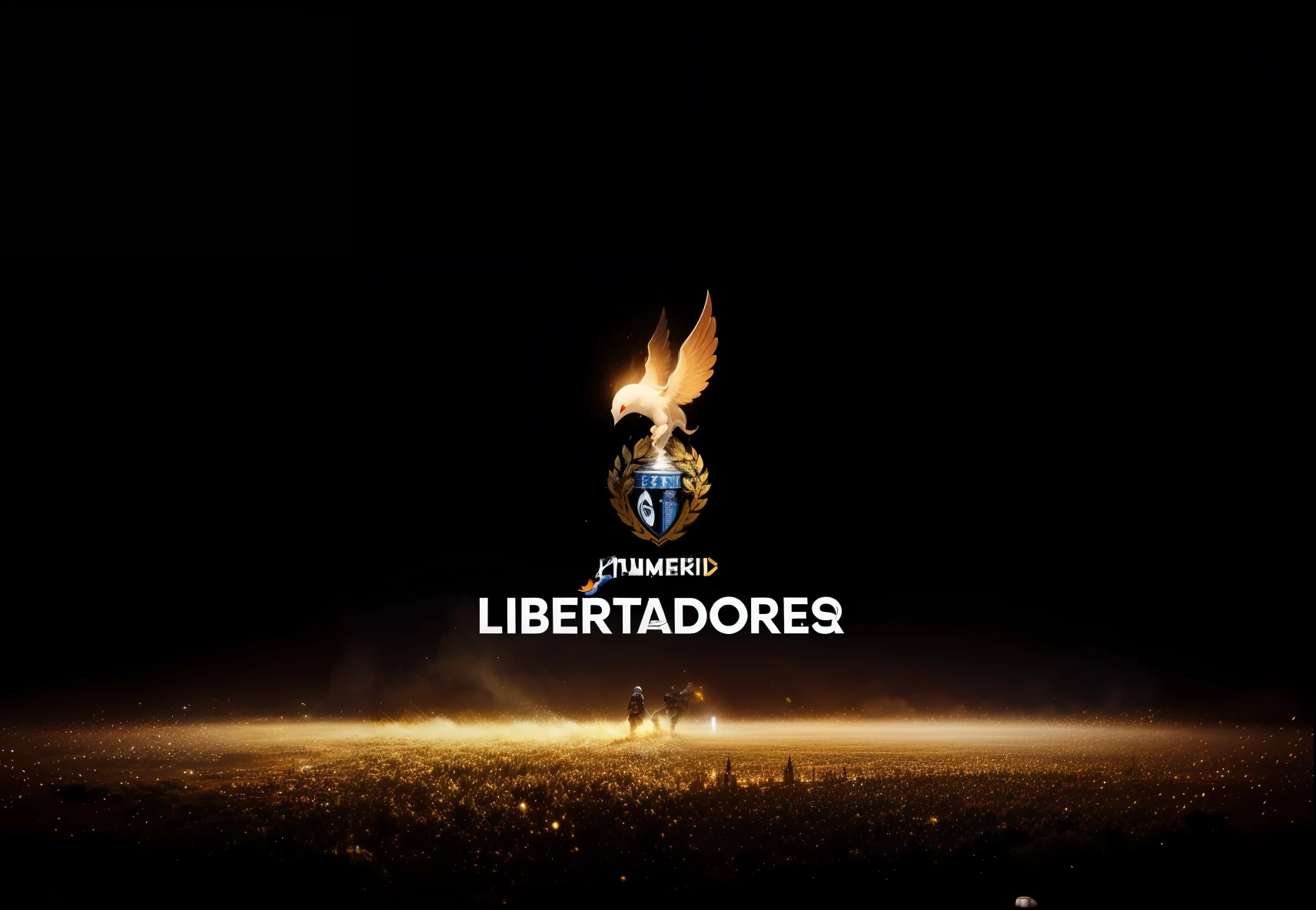 Uma mulherr mascote, representing the competition of the libertadores of the 158 season --auto