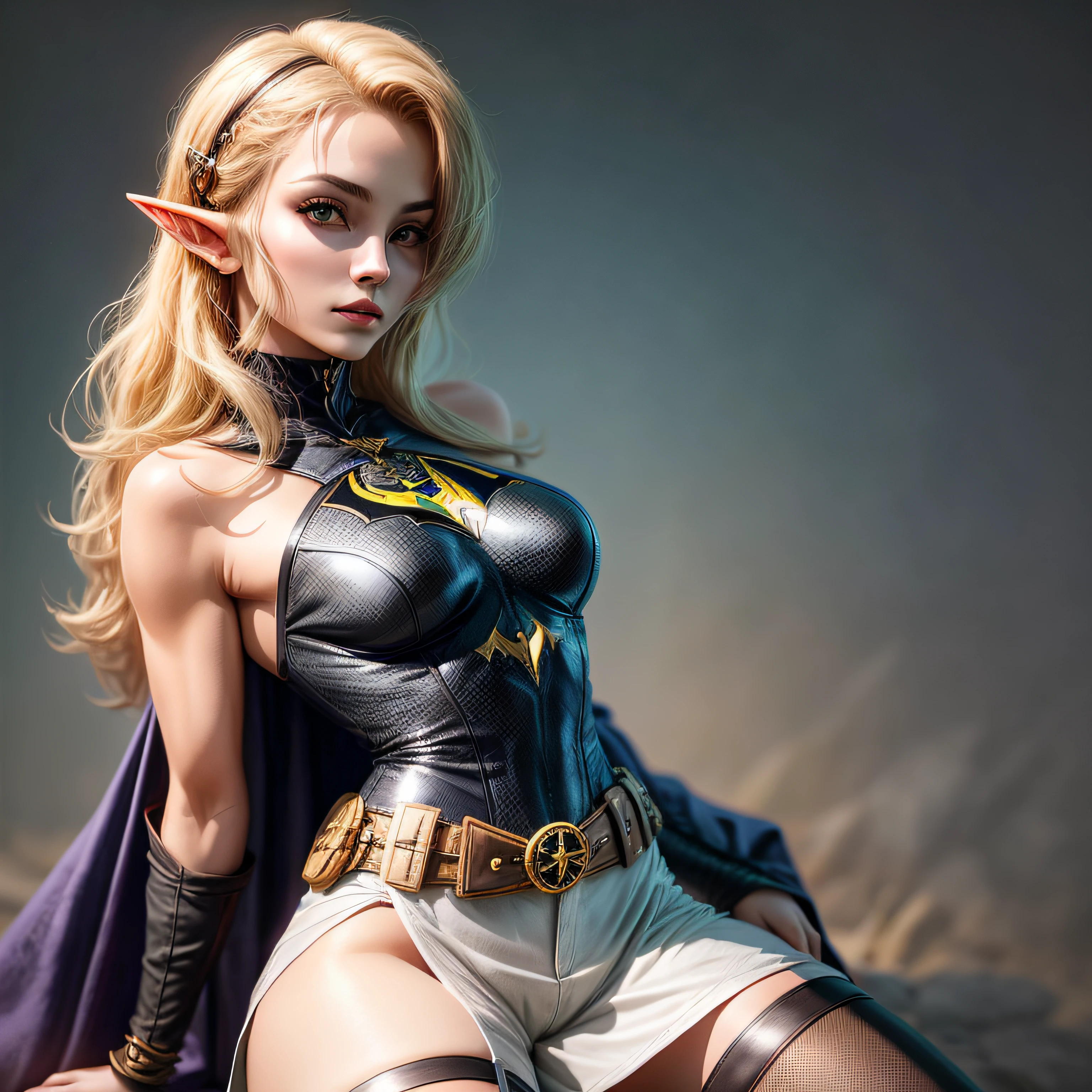 blond haired woman in green top and brown pants posing for a picture, Modelo IG | Artgerm, Retrato de Zelda, Menina elfa, Artgerm e Wlop, estilo Artgerm, Artgerm em ArtStation Pixiv, de legend of Zelda, Link de The Legend of Zelda, Artgerm Moody Fotografia, Zelda, Elfo Feminino