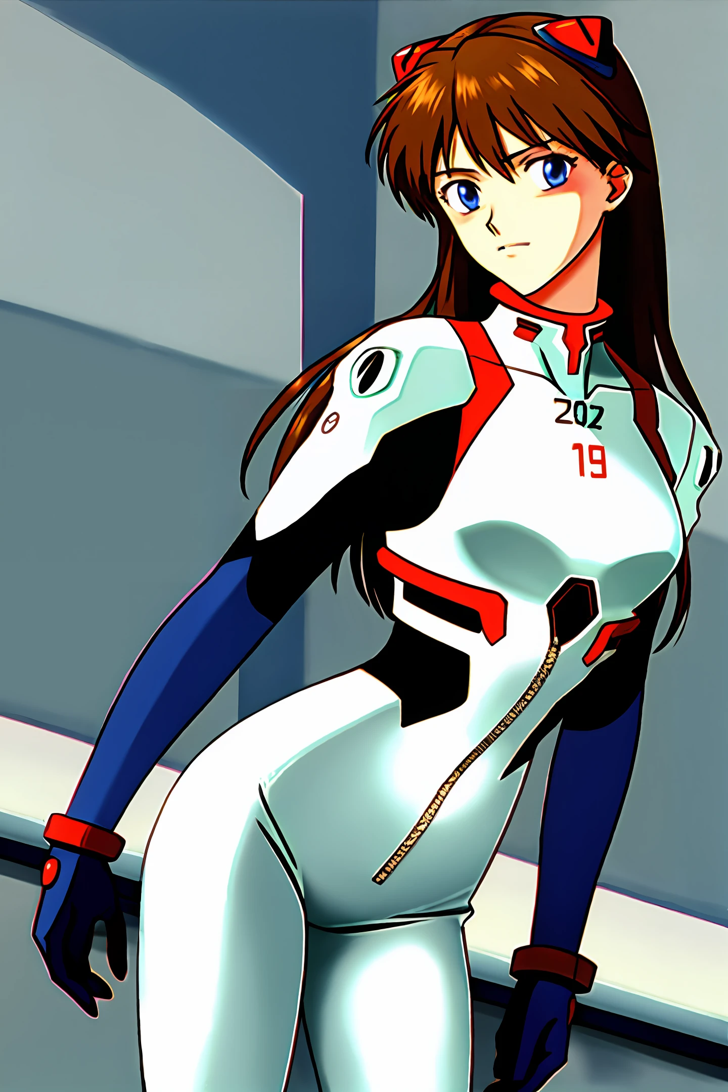 asuka，Evangelion，Eyeshade，plugsuit，The Masterpiece