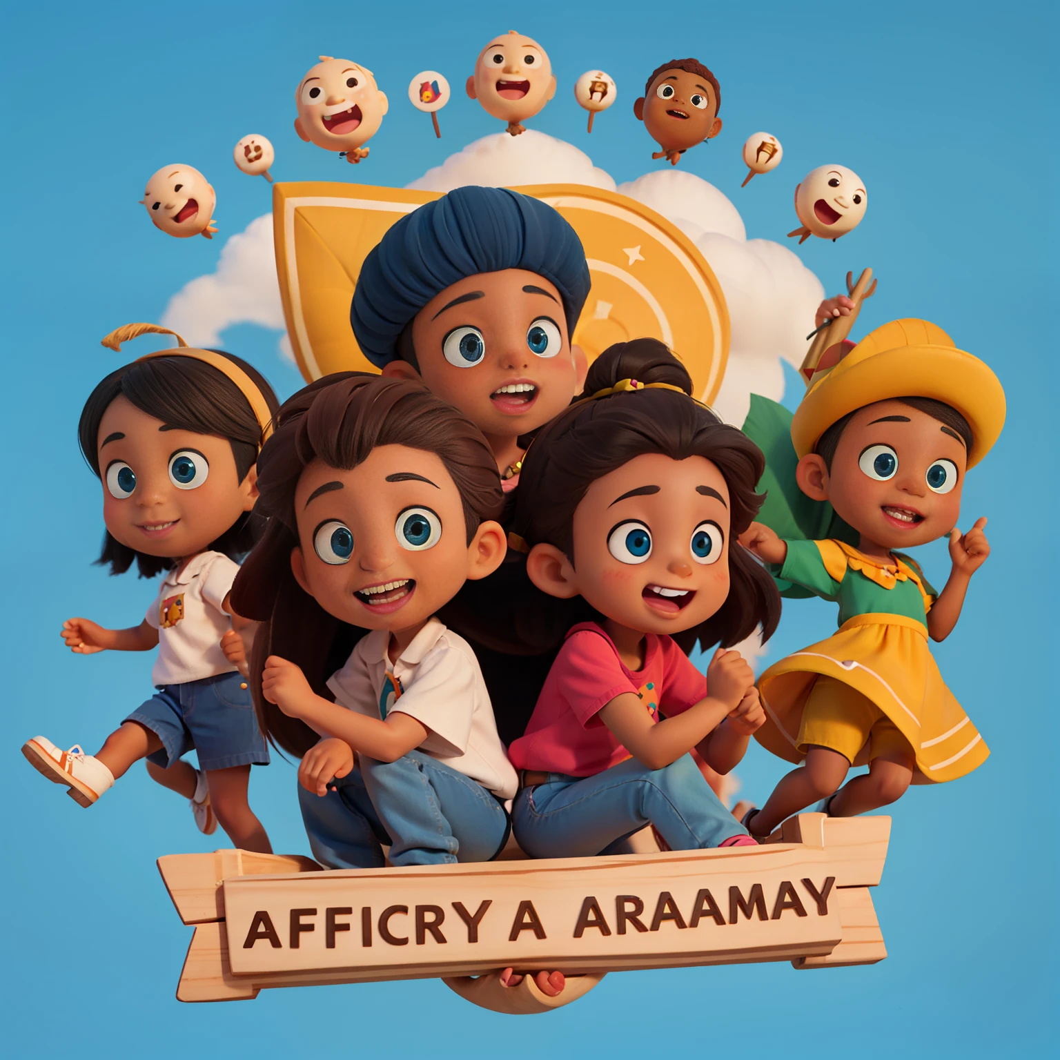 Logo of an African children's theatre academy