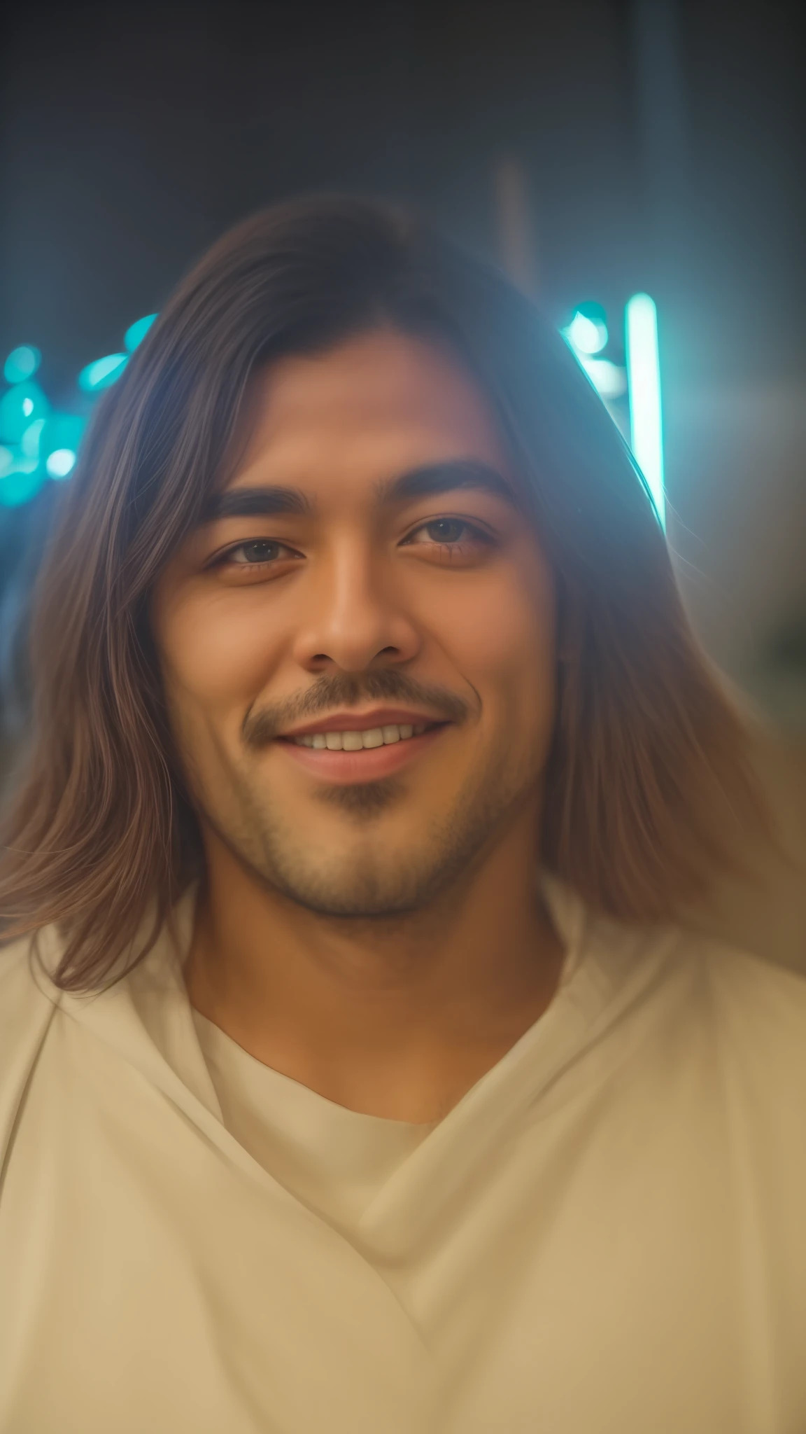 Foto RAW, um retrato de um homem de 2 0 anos em roupas, Tokyo night, (pele altamente detalhada: 1.2), 8k uhd, dslr, Soft illumination, alta qualidade, film grain, Fujifilm XT3