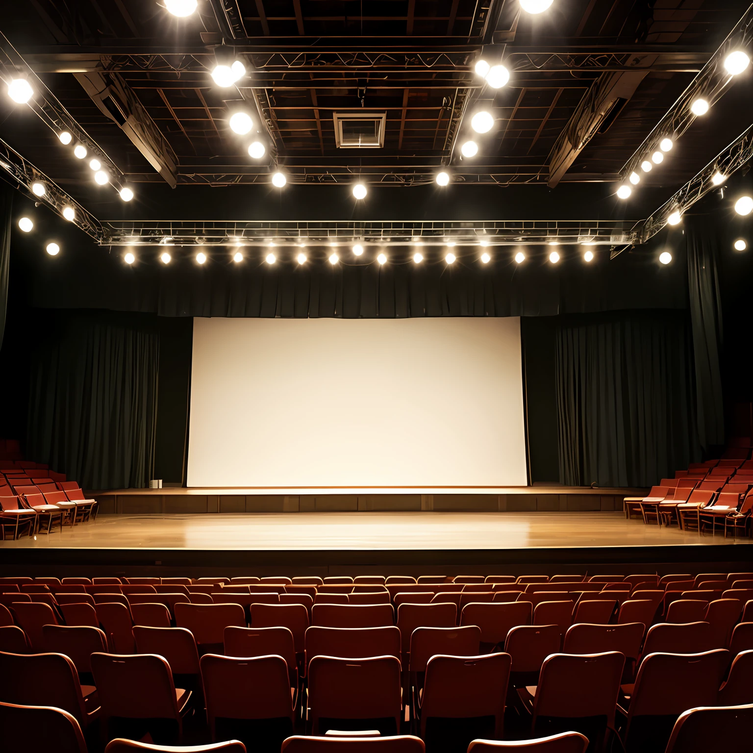 Sense of variety，stage，lamplight，Background image，Dark tone --auto