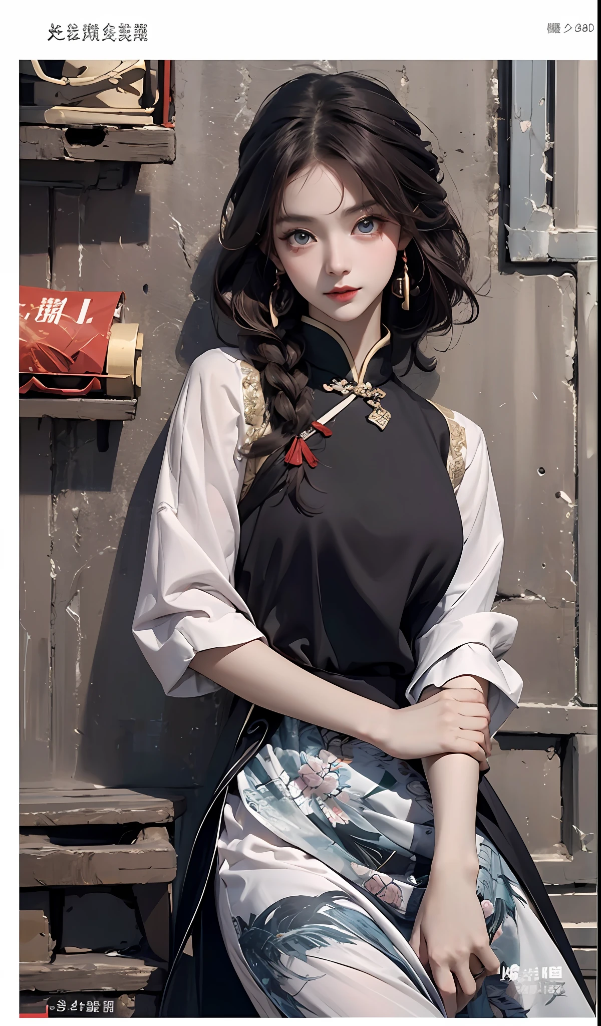 best quality, master, highres, wuxia 1girl, China dress, super beautiful face, super beautiful eye, super beautiful hair Super beautiful face, super beautiful eyes, super beautiful hair, super beautiful hair, magazine cover