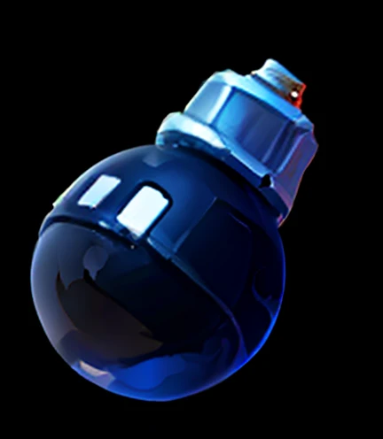 Game icon,estilo dos desenhos animados,European and American cartoons,simplistic,Hand drawing,4K,low poly,Simple,high-definition,A bulb with a light bulb that does not light up,Single bulb,The structure is correct,Jet black background