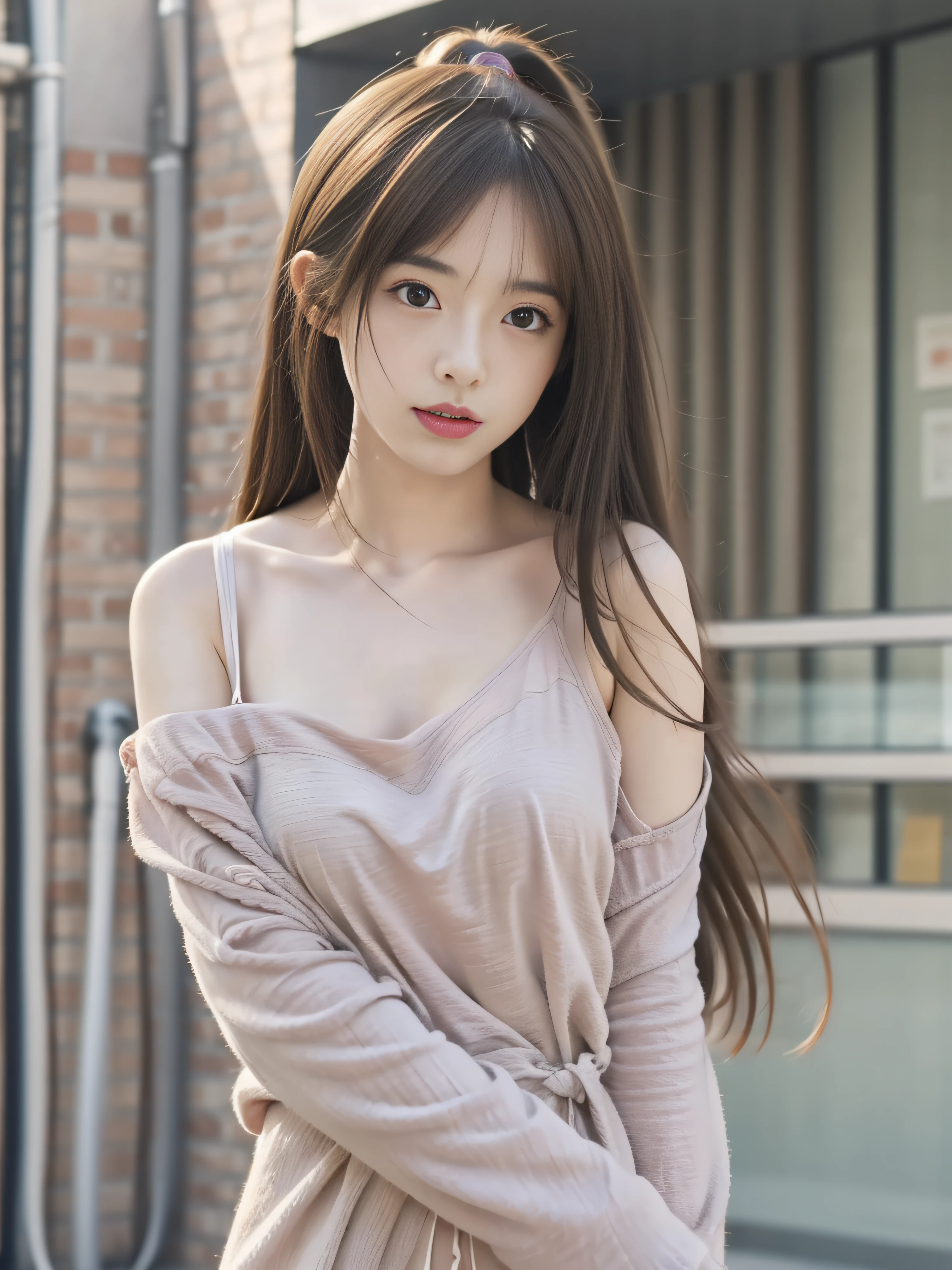 8K, Best Quality, Masterpiece: 1.2), Realistic, Ultra High Resolution, Intricate Details, 1 Girl, Beautiful Face, Pajamas, Upper Body, Standing, Wide Angle Lens, Surreal Schoolgirl, Surreal Schoolgirl, Realistic Anime 3 D Style,, Smooth Anime CG Art, 3 D Anime Realistic, Beautiful Anime High School Girls, Realistic Anime, Realistic Young Anime Girl (8K, Best Quality, Masterpiece: 1.2) Sakimichan HDRI, Pajamas, Lace, Shoulders, Bare shoulders