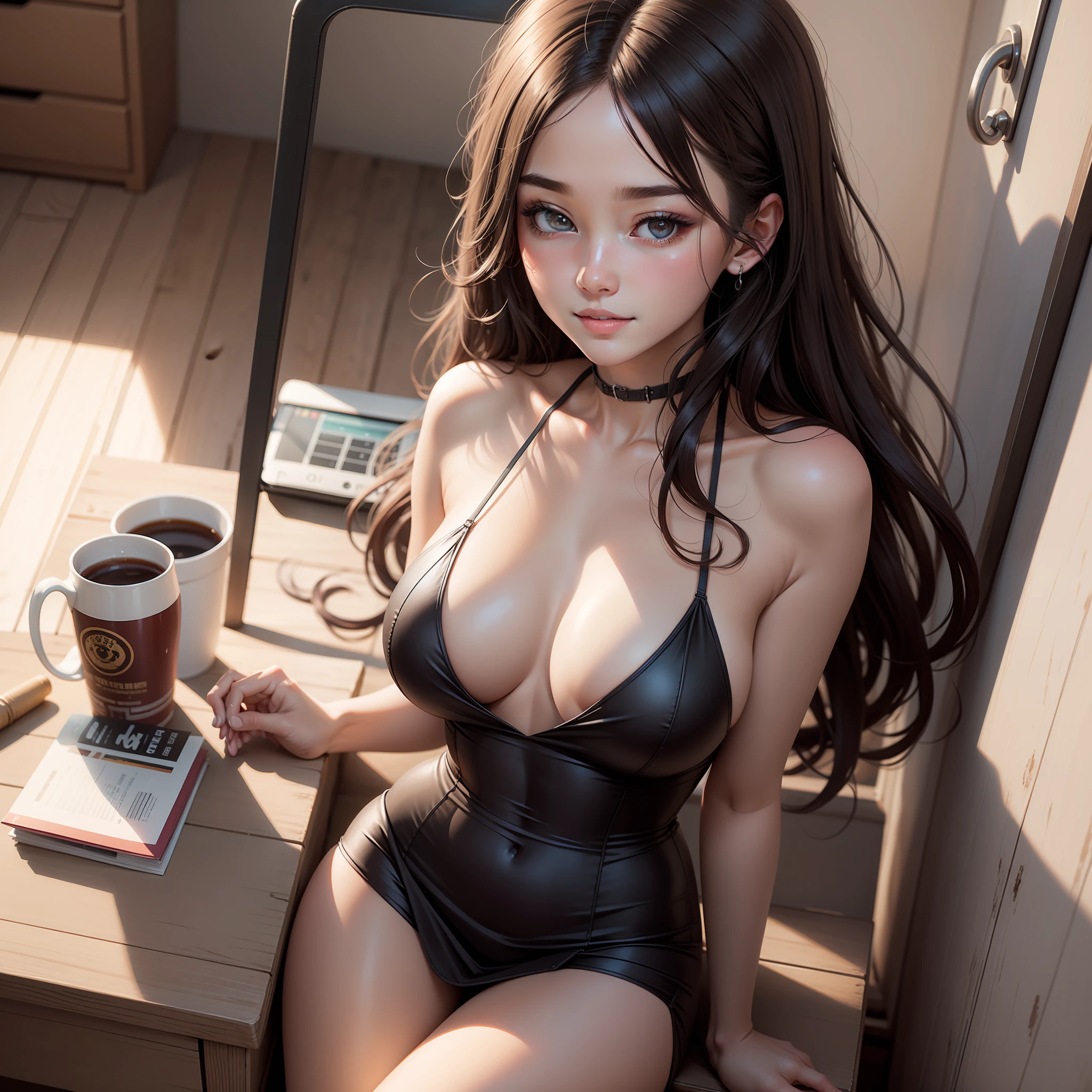 [digital bishojo  realistic illustration ][highly resolution ][hentai][pornstar][ full body snap][excellent details ][kawaii face][moe][lesbian ][  magazine model ][KPOP idle ][JPOP idle ][high school girl ][little nose][ thin eyebrows ][slanted eye ][smiling ][permanent long hair] [topless dress][ bikini ]