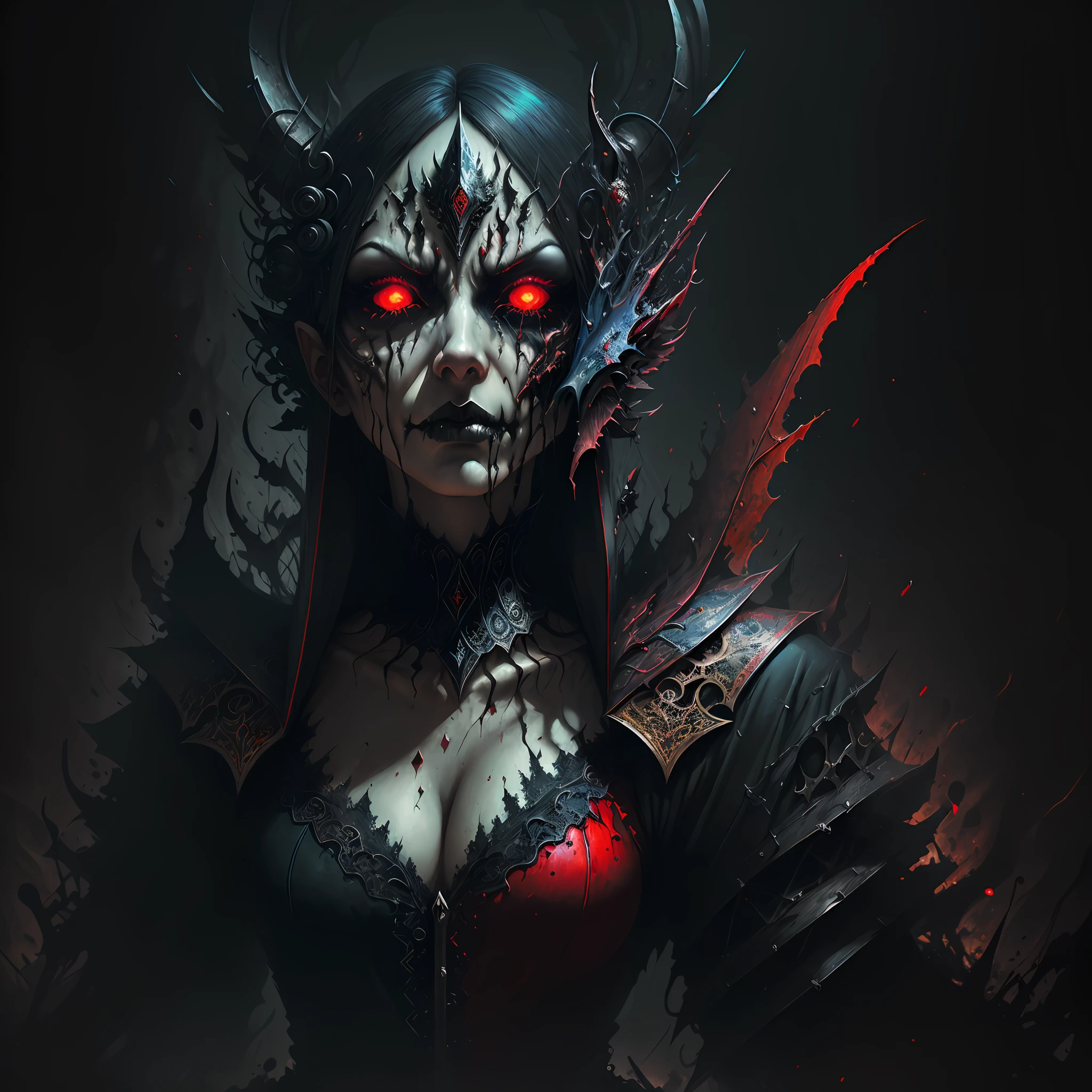 (Artist: Suehiro Maruo) (Acrylic paints),
(Mean and cruel lady:1.5), (Transformation scene:1.2), (Dark elements:1.5),
(Disturbing imagery:1.5), (madam outfit:1.2), (Vibrant colors),
(Surreal imagery:1.5), ( red sova), (Enchanting background),
(Castle landscapes), (Dilapidated structures),
(cinematic lighting:1.3), (Deep shadows), (Intense highlights),
(Unconventional angles), (Intricate linework), (Attention to detail),
(Graceful), (Grotesquery), (Surreal elements), (Symbolic imagery),
(Sharpness:1.2), (Detail:1.2), (proud pose)