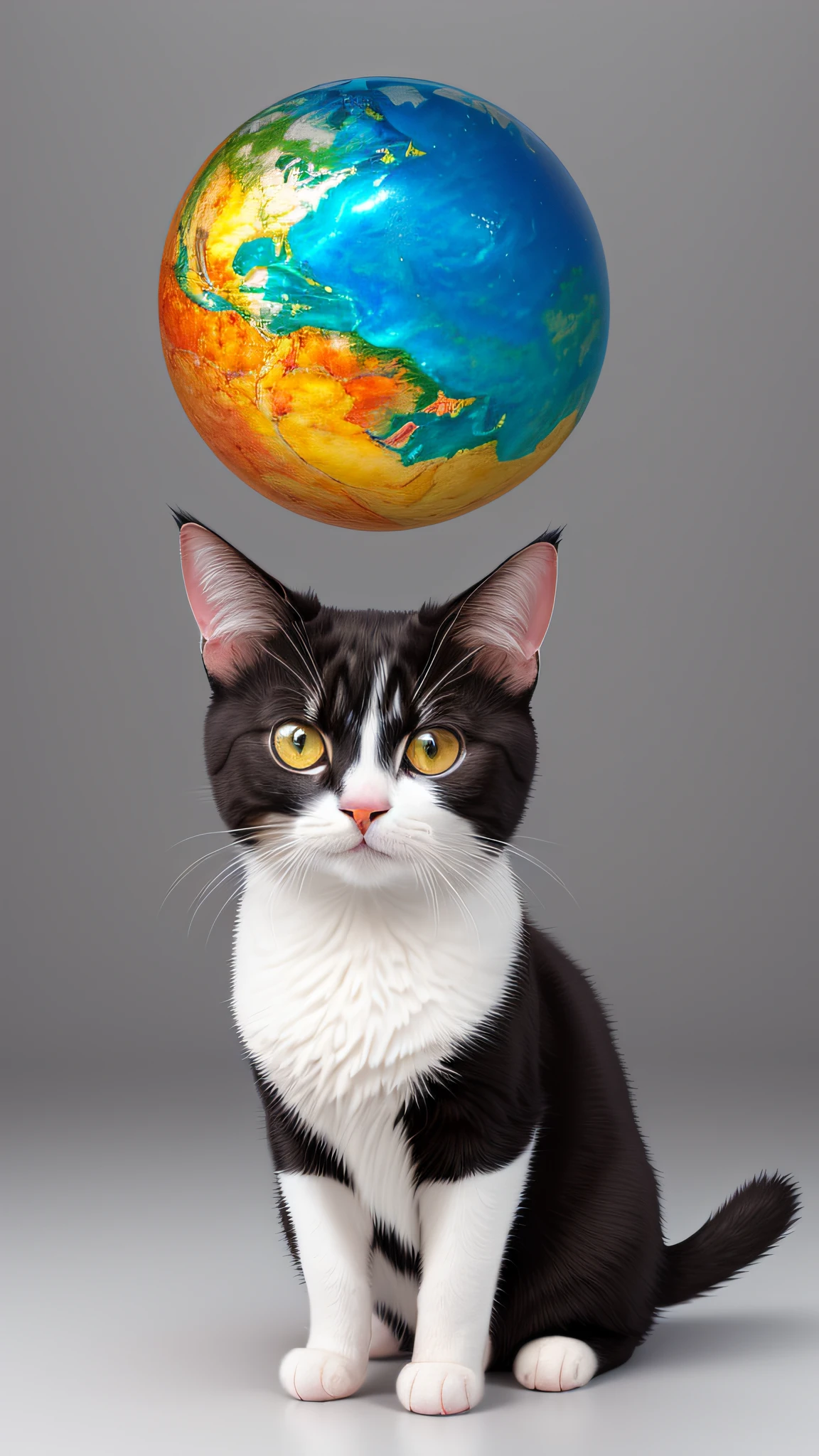 (best qulaity:1.33),(杰作:1.42),(Be authentic:1.24),(specifics:1.15),Cute Turkish Van Cat,big eyes,Lord of the Rings style,Beautiful 3ds Max rendering,Volumetriclighting,global lighting,raytraced,Detailed surrealism