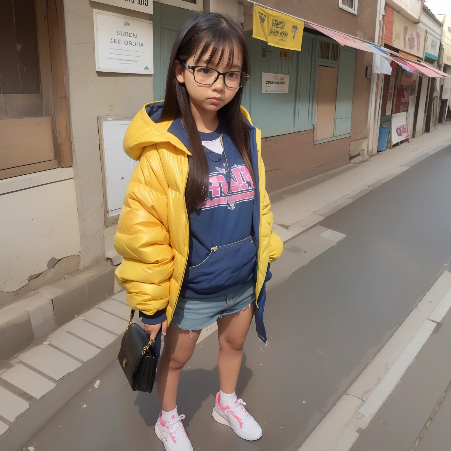 a girl