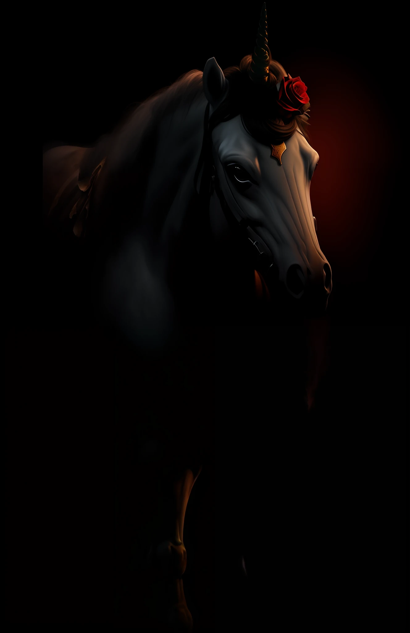 “a steampunk unicorn, roses and flowers, gears” (backlighting:1.3), digital painting, concept art, smooth, sharp focus, rule of thirds, dark fantasy,intricate details, wide shot,Hyper resulotion,ultra detail,8k,enginge 5,Hyper realistic
