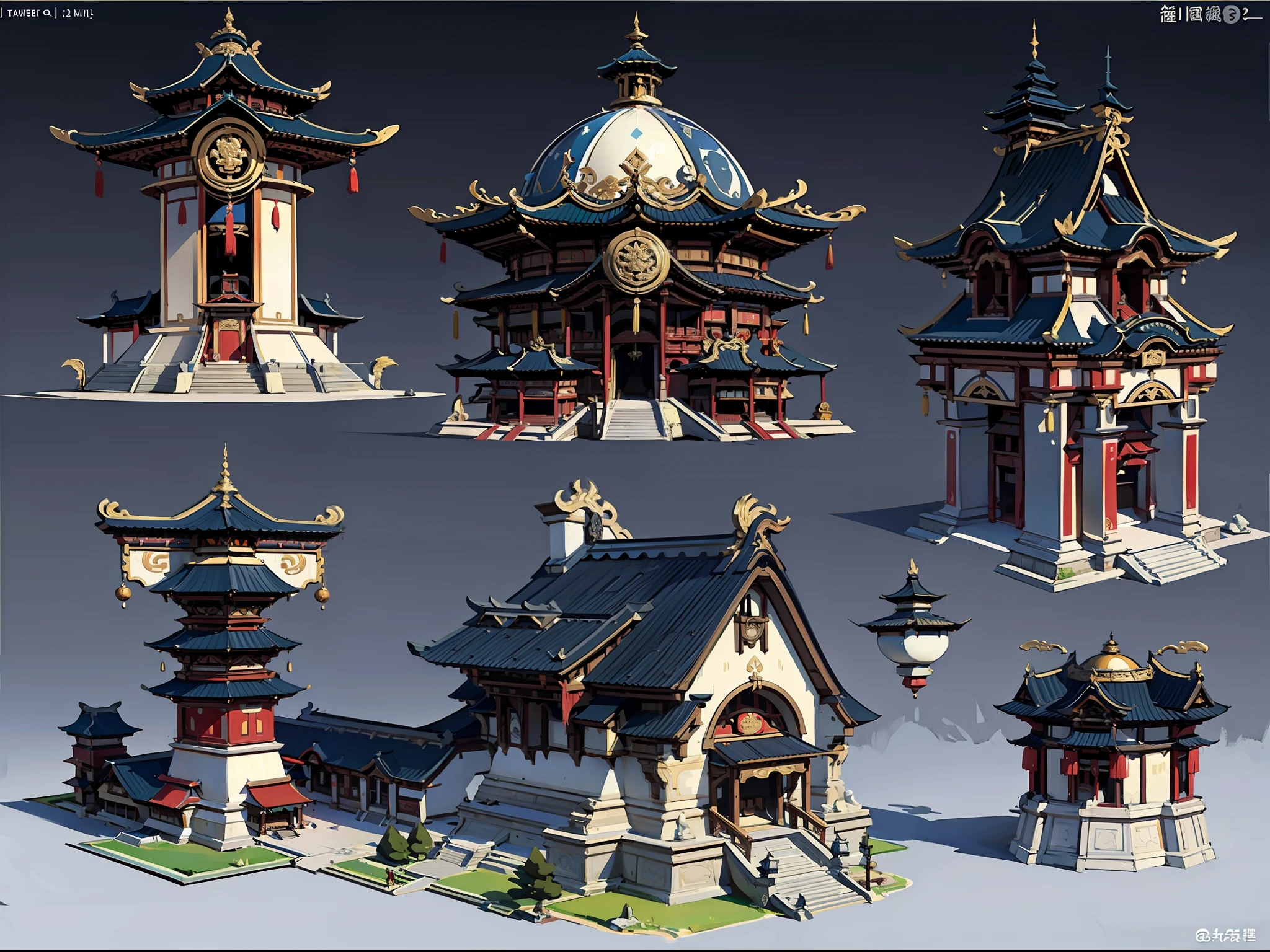 Game Academy，game icons，Ethno-style architecture，Structurally sound、high-definition details，game icons，perfect works，（杰作，premier quality，best qulaity，officlal art，Beauty and aesthetics：1.2），（8K，best qulaity，杰作：1.2）