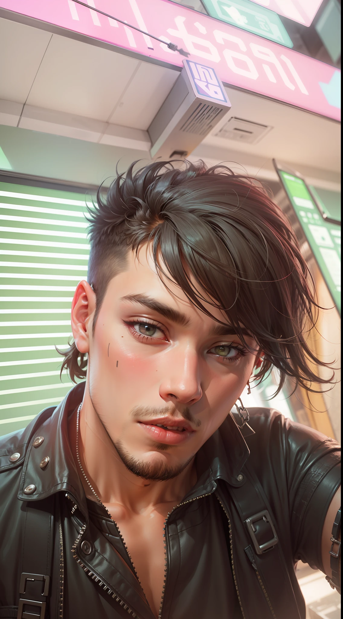 Change bg cyberpunk hansham boy