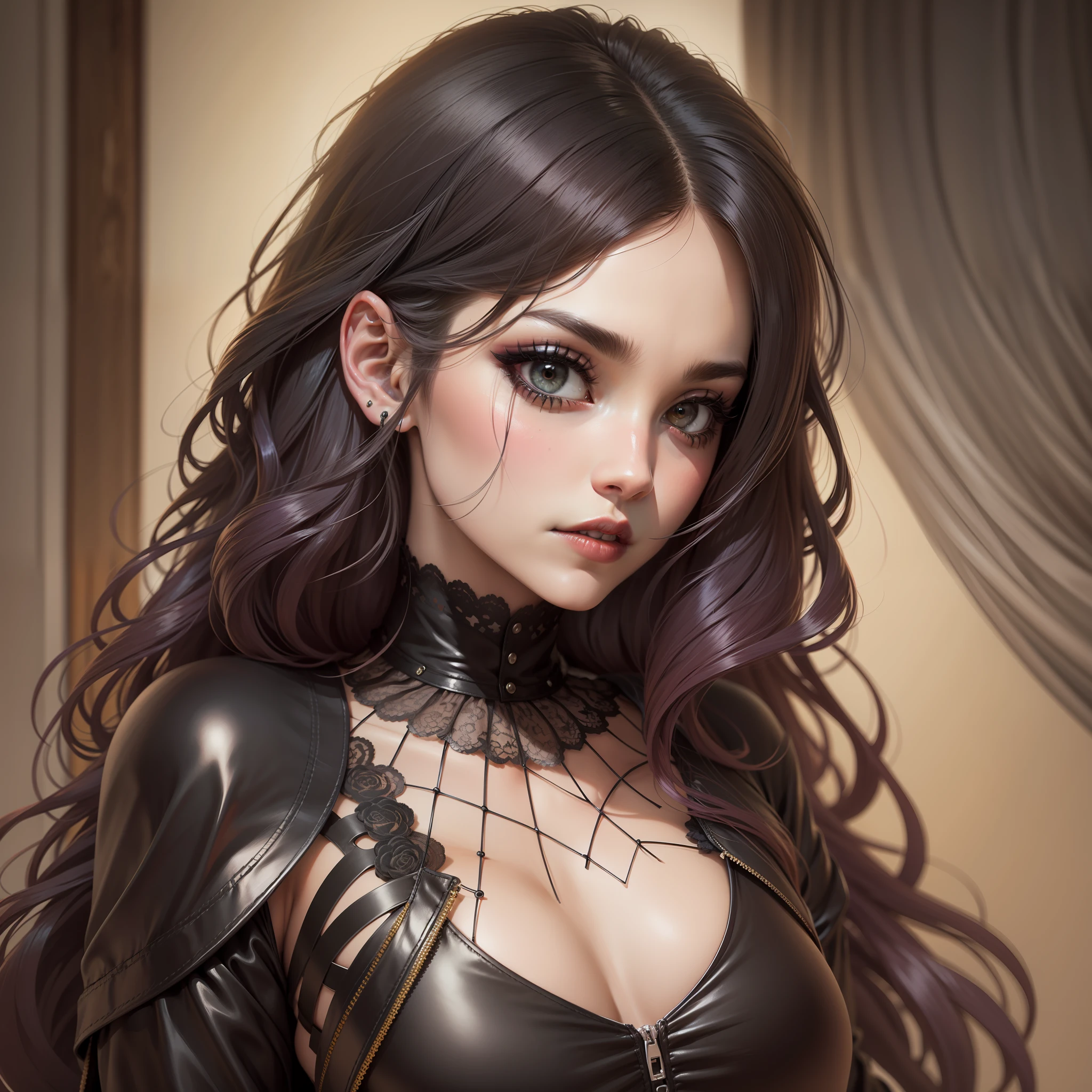 mulher arafed com cabelo preto longo e um vestido preto, cabelo preto corvo, cabelo de corvo, Cabelos longos de corvo, goth outfit, gothic girl dressed in black, very beautiful goth top model, escuro e intrincado, Evanescence, goth woman, Retrato de uma bruxa escura, cabelo escuro maravilhoso, cabelo preto escuro, cabelos ondulados escuros vibrantes, wearing goth makeup, dark goth queen