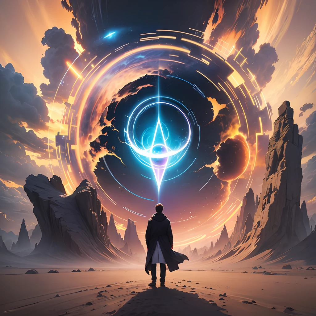 a close up of a person standing in a field with a light painting, hologram hovering around her, screenshot from a 2012s anime, anime movie screenshot, spirits coming out of portal, screenshot from the anime film, an epic anime of a energy man, afrofuturism anime, depicted as a scifi scene, animation still screencap, legend of korra setting --auto