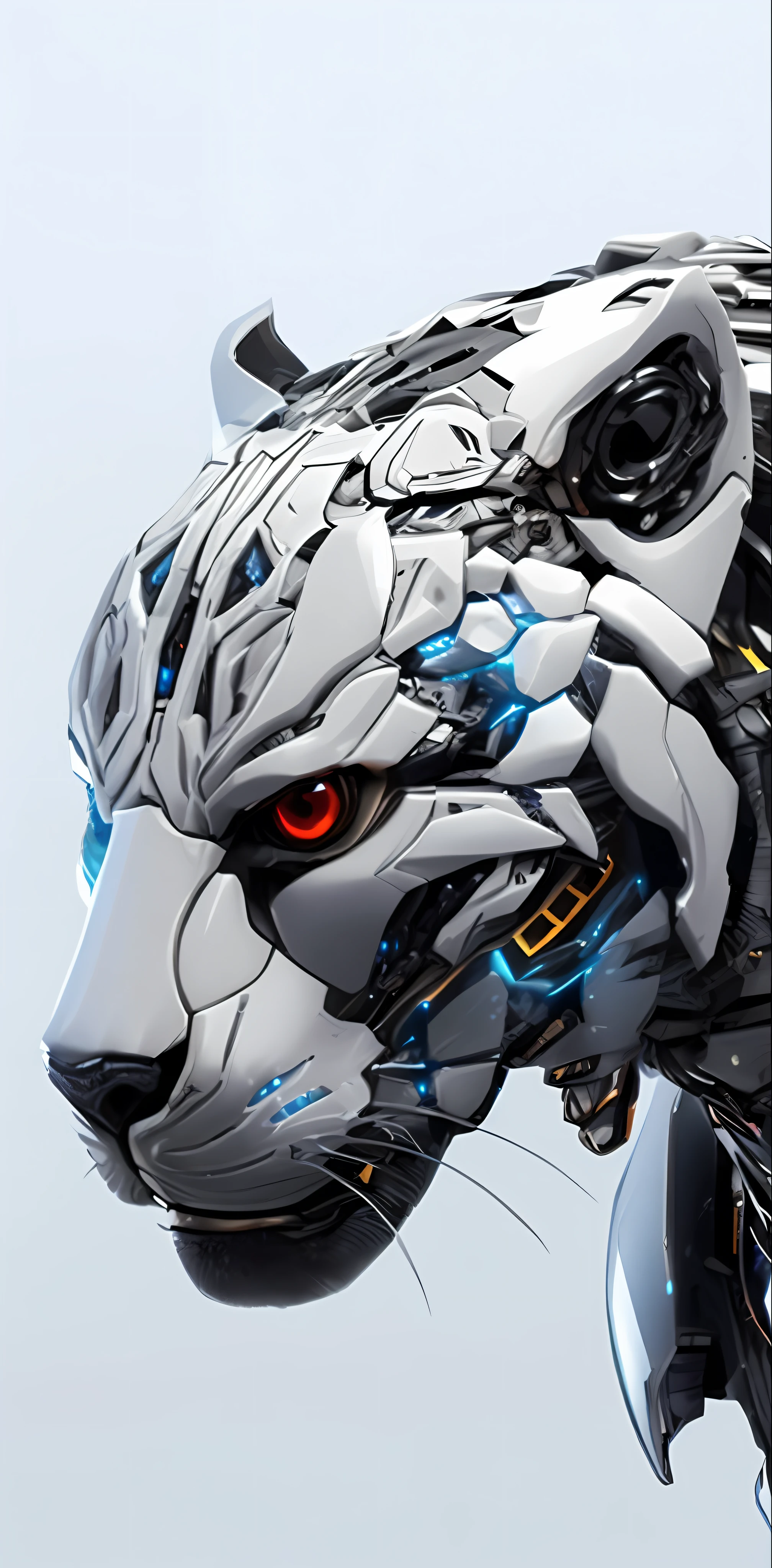 Mecha White Tiger