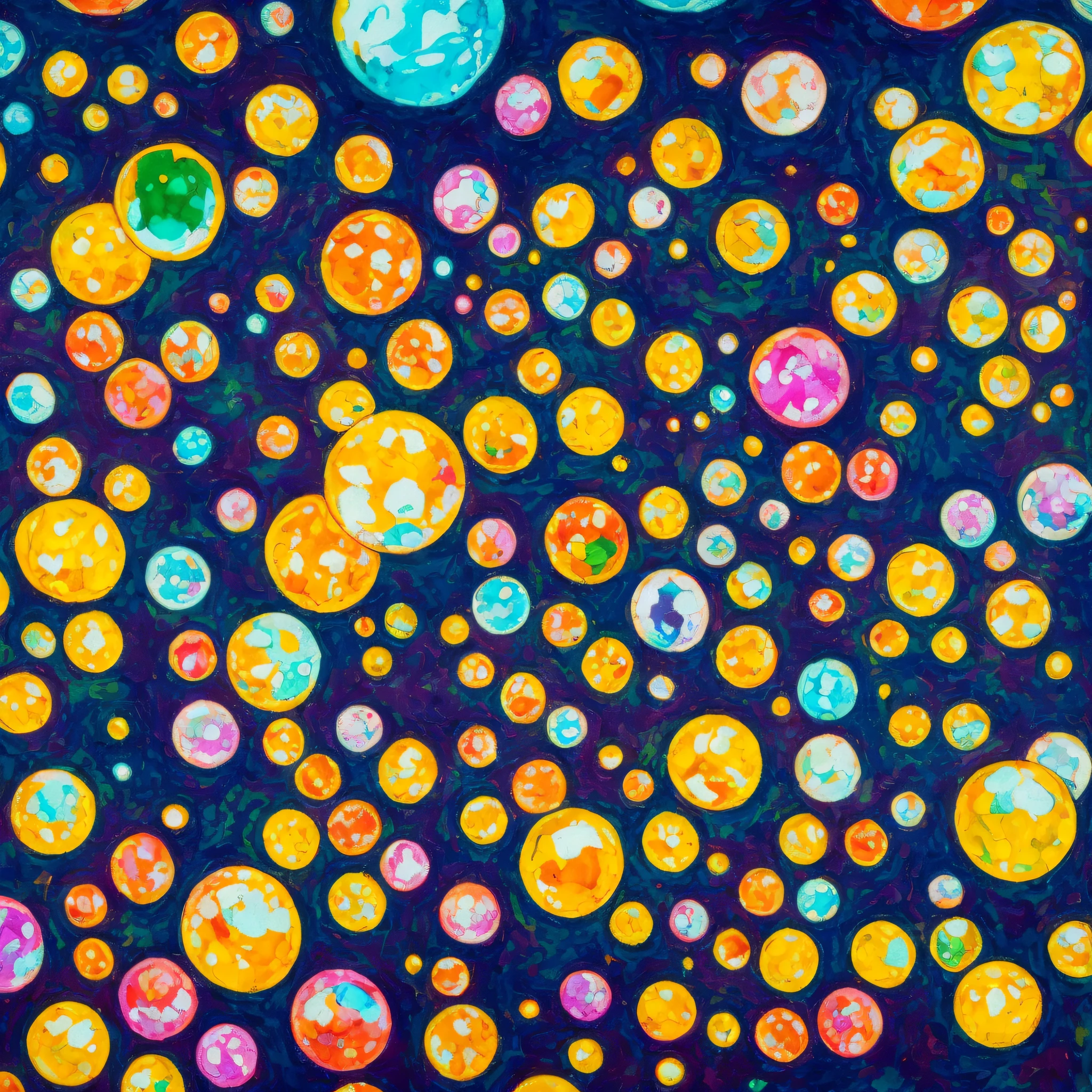 Atomic - age surrealism, translucent organisms and translucent humanoid figures floating in a colorful void with other organic forms, Richard Powers, by James Rizzi --ar 2:3 50 --s 2