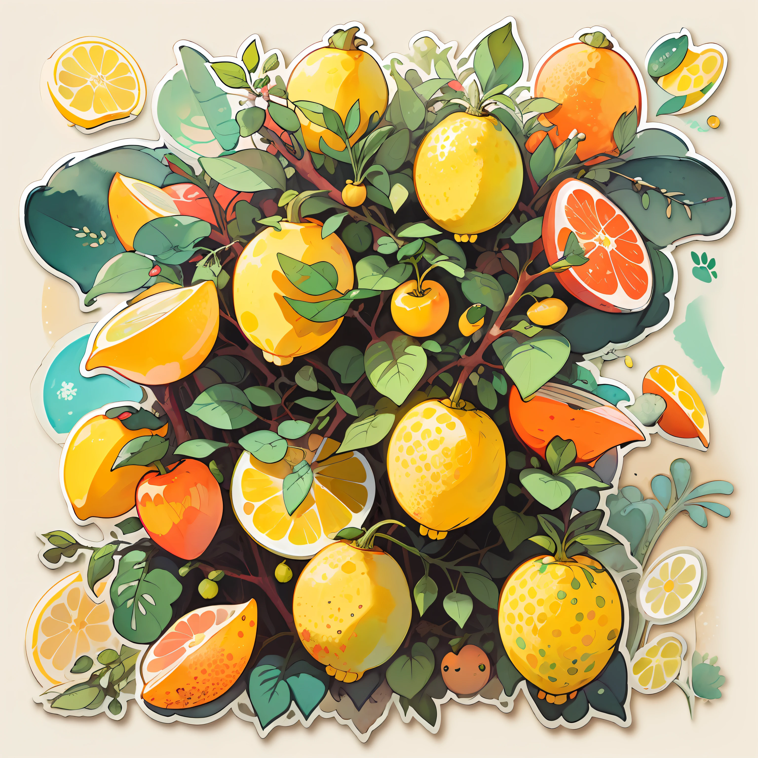 a seamless pattern of lemons and olives on a white background, it has lemon skin texture, intermediate art, illustration”, watercolor artwork of exotic, repeat pattern, pale yellow wallpaper, lemon, botanical, lemons, with lemon skin texture, illustration!, beautiful wallpaper, artwork, o pattern, traditional art, interesting background, arms of lemons, watercolor illustration, yummy, beautiful high resolution