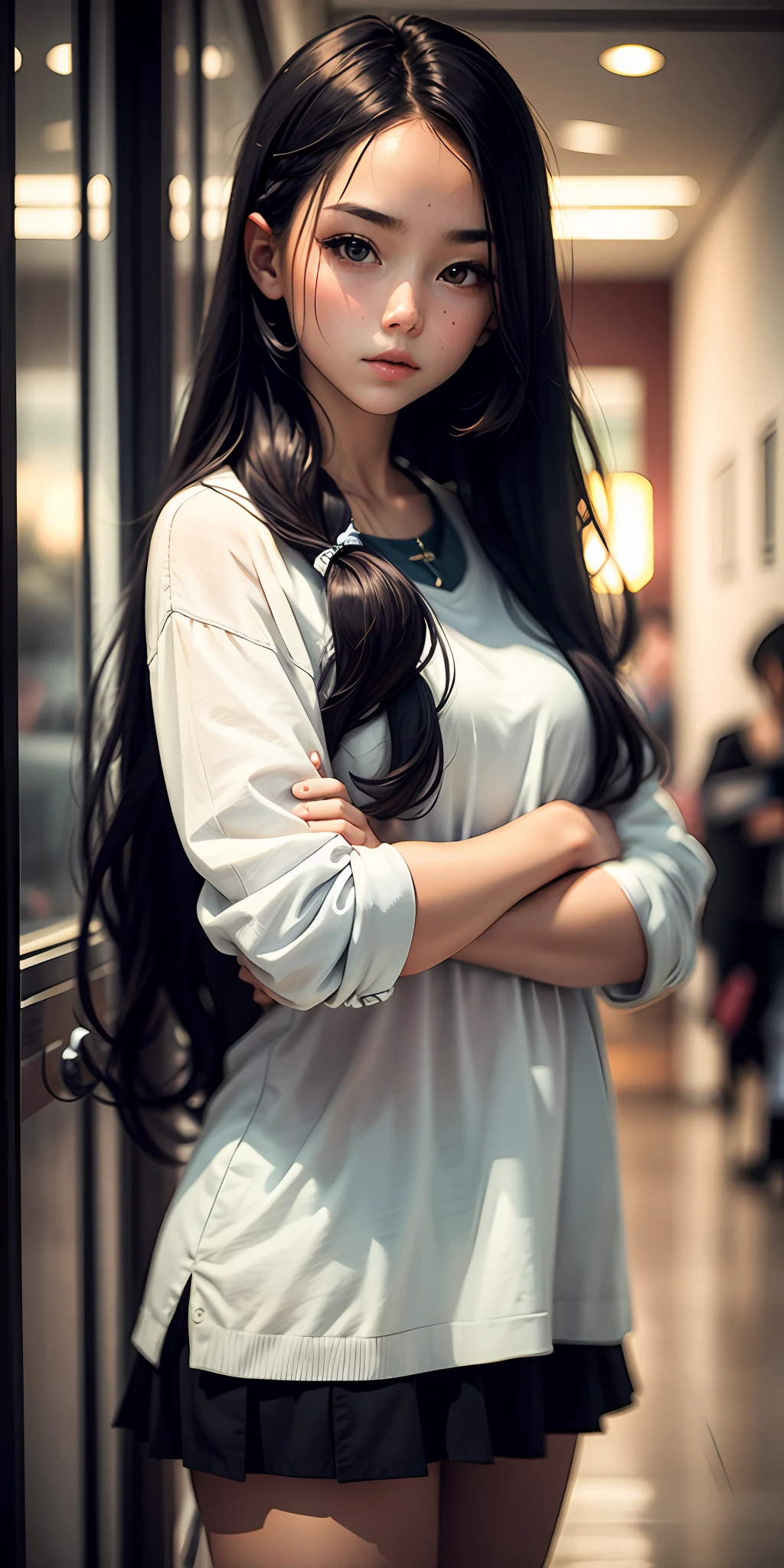 1,girl,long hair