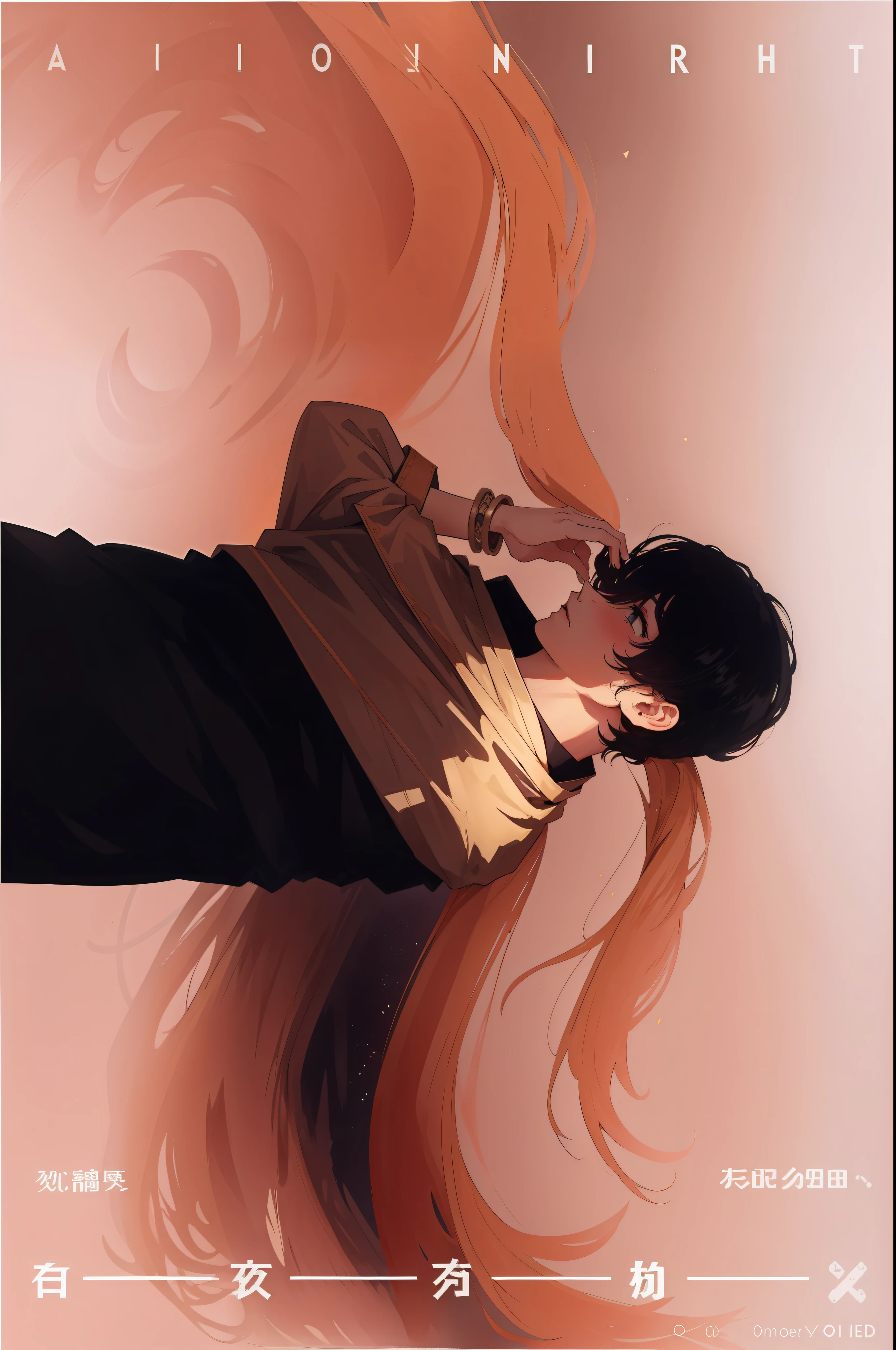 There was a man lying down,hands on head, author:Anna Fossley, inspired by Anna Füssli, Flowing fabric, author:Ethan Tanaka, inspired by Ren Hang, author:Tadashi Nakayama, author:Natalie Ratner, author:Zofia Strijanska, author:Emma Andievska